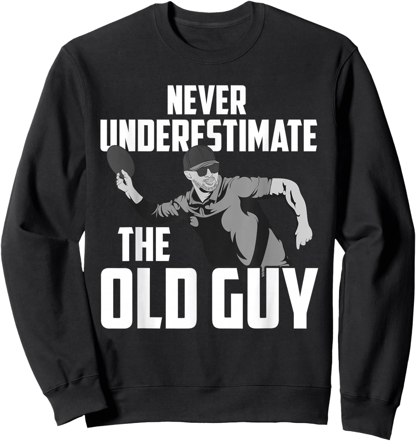 Disc Golf Art Dad Disc Golf Lover Disc Golf Player Sweatshirt - Sweatshirt | Black
