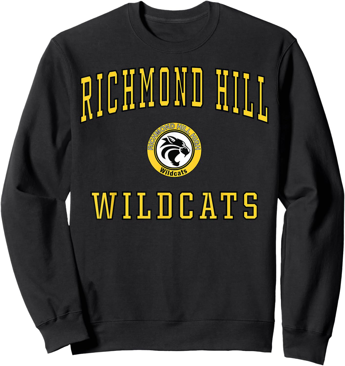 Richmond Hill High School Wildcats C1 Sweatshirt - Sweatshirt | Black