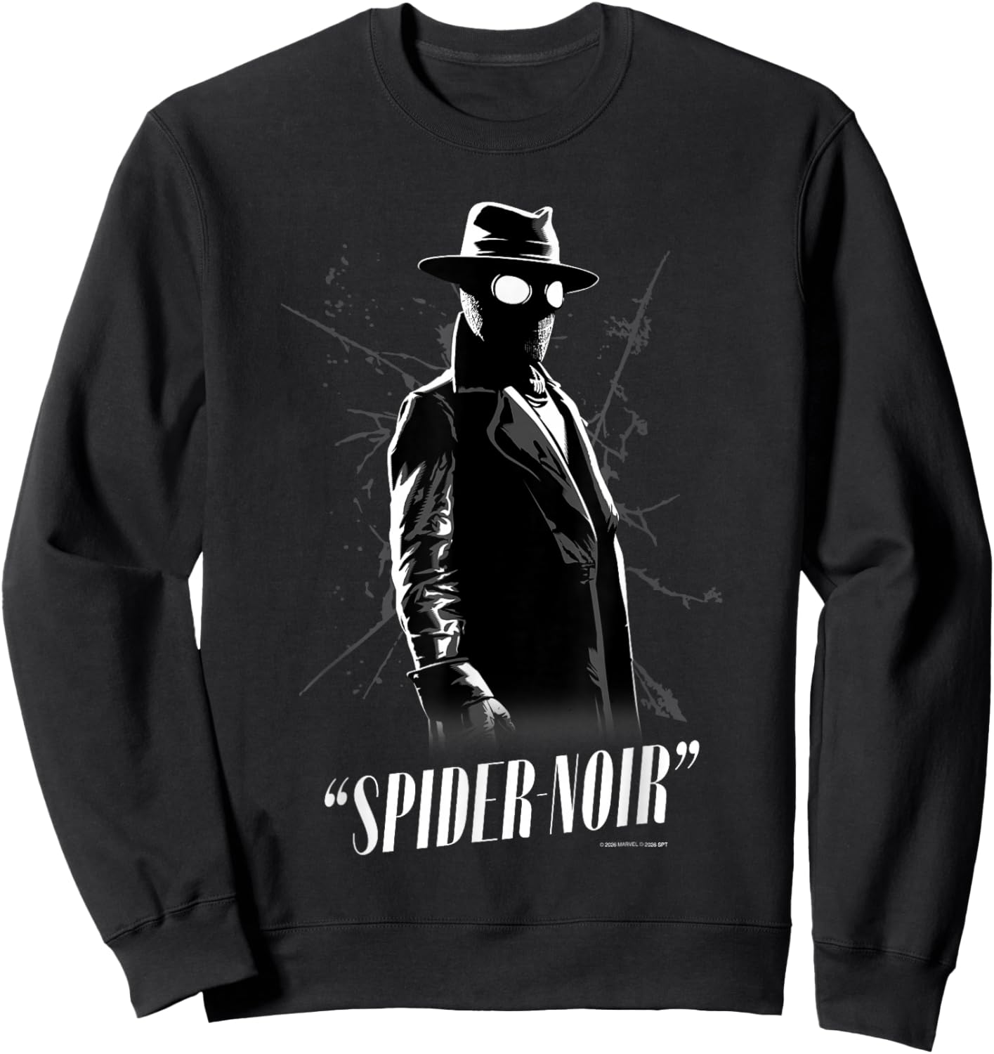 Marvel Spider-Noir Shadow Portrait Sweatshirt - Sweatshirt | Black