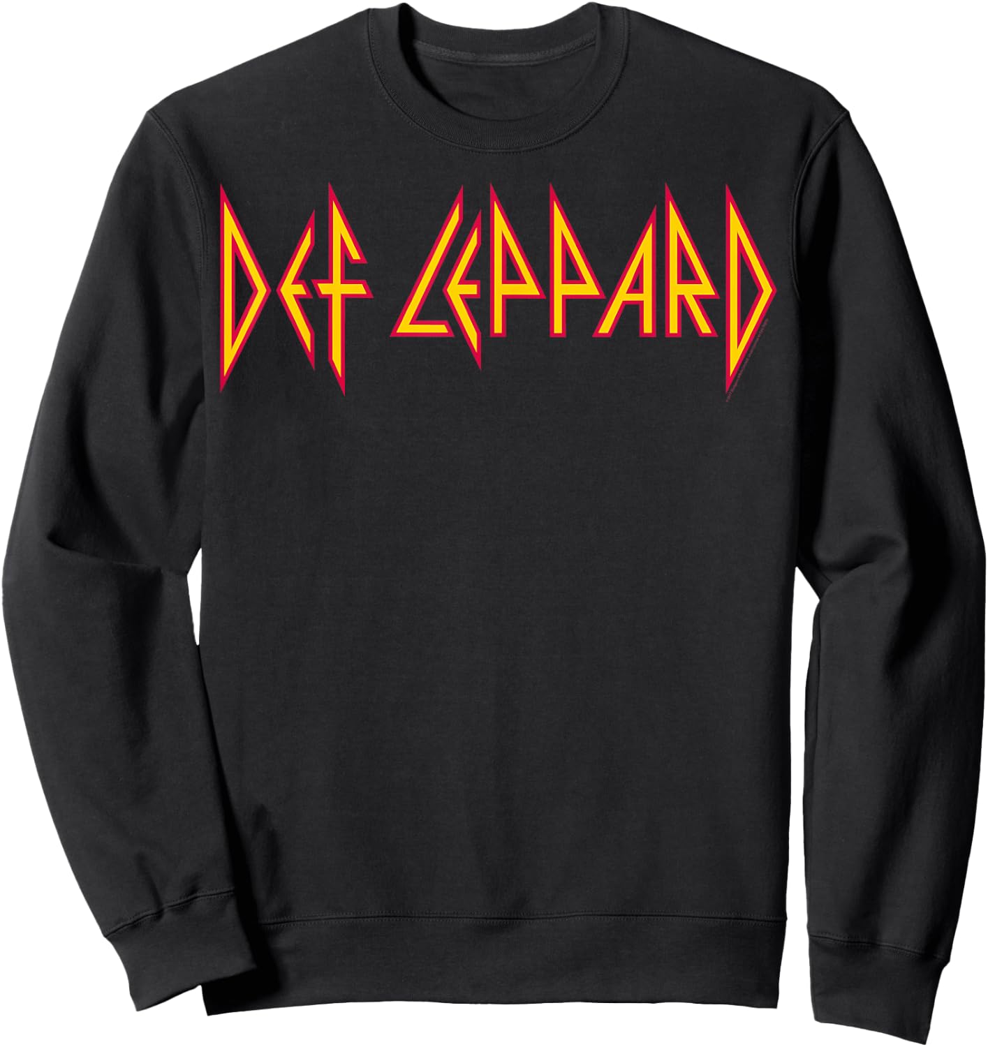 Def Leppard - Classic Logo Sweatshirt - Sweatshirt | Black