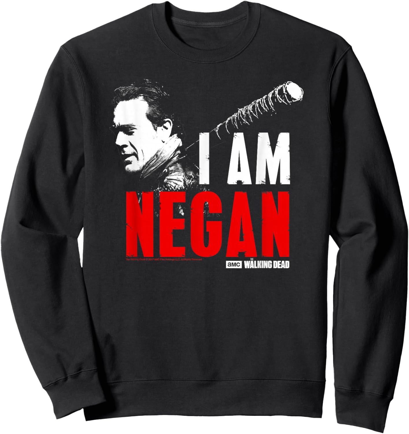 The Walking Dead I Am Negan Sweatshirt - Sweatshirt | Black