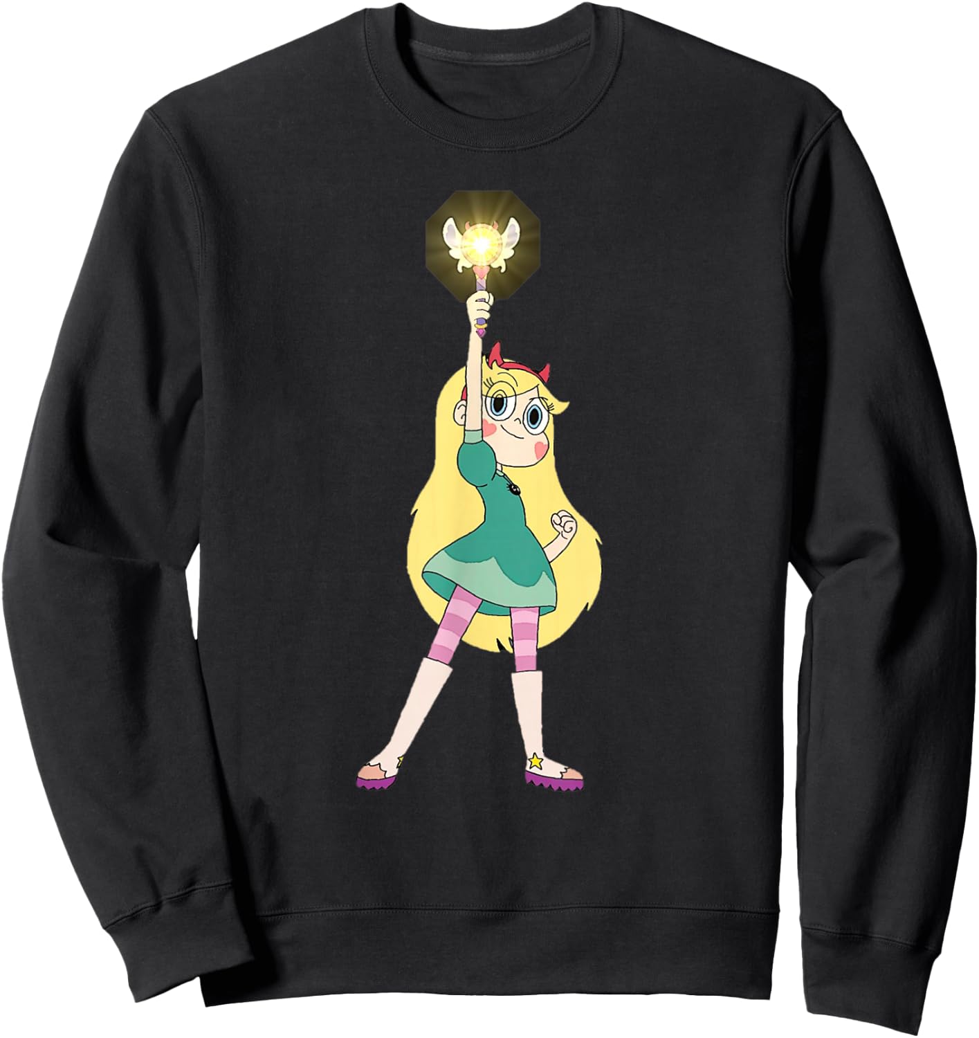 Star Butterfly vs. The Forces of Evil Sweatshirt - Sweatshirt | Black