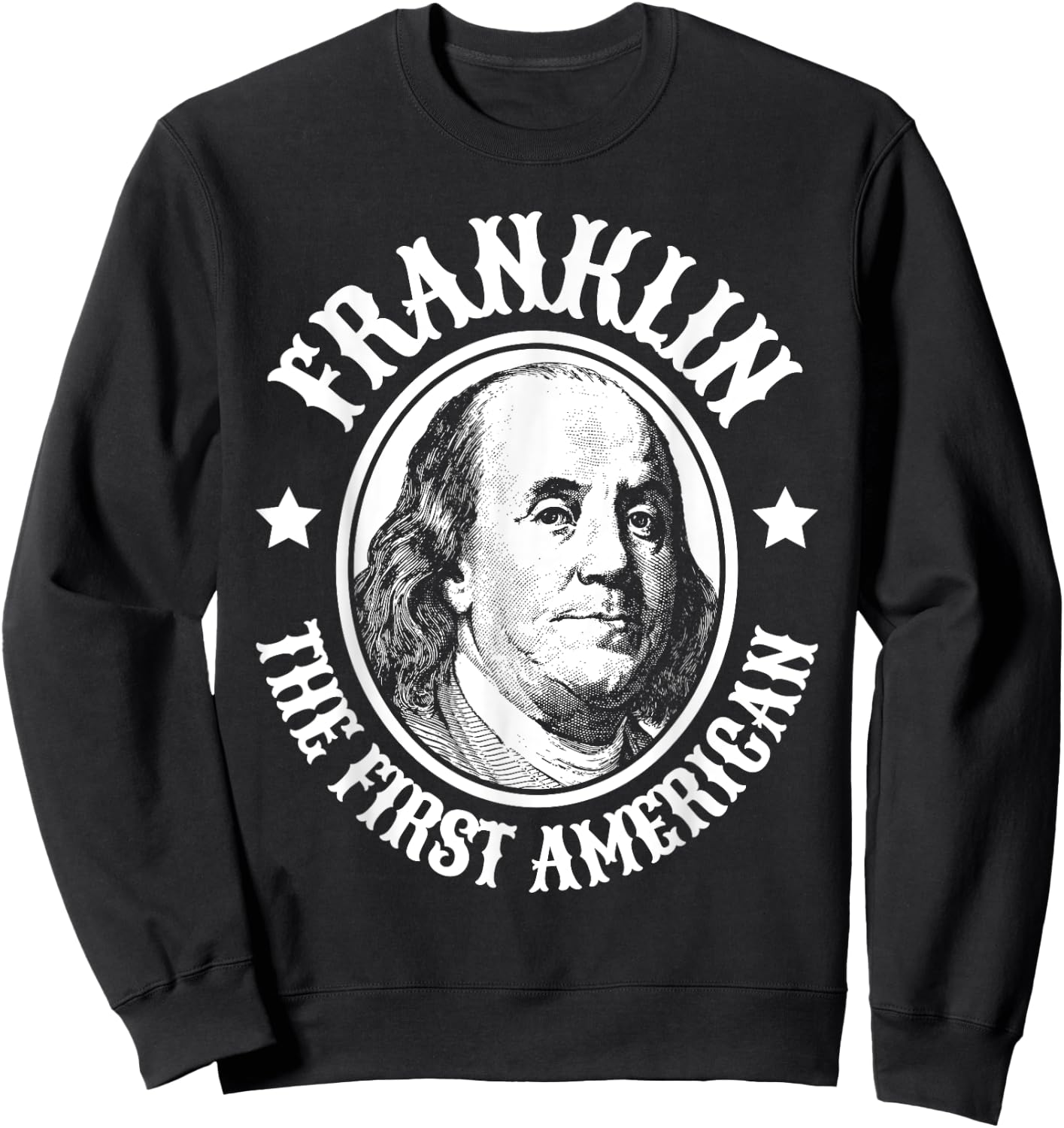 Ben Benjamin Franklin Sweatshirt - Sweatshirt | Black