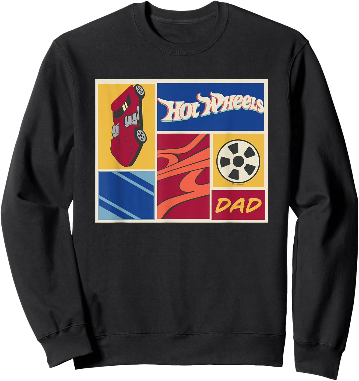 Hot Wheels - Father's Day Hot Wheels Dad Sweatshirt - Sweatshirt | Black