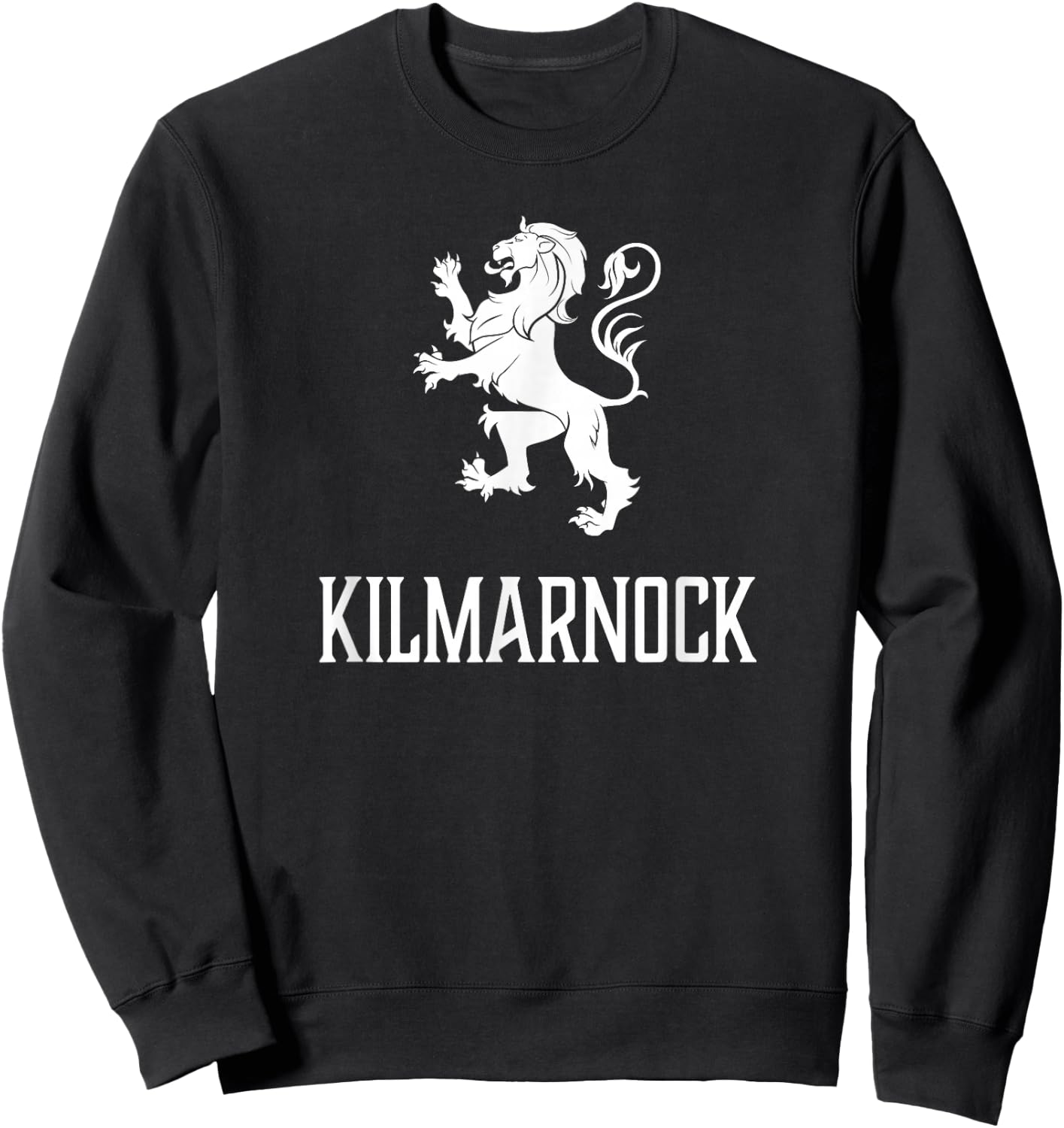 Kilmarnock, Scotland - Scottish Lion, Gaelic Sweatshirt - Sweatshirt | Black