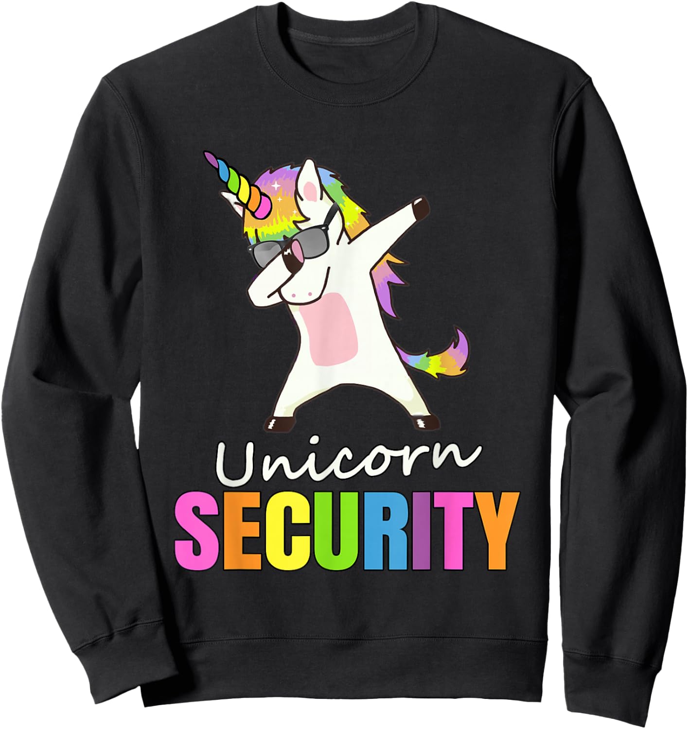 Unicorn Security Sweatshirt - Sweatshirt | Black