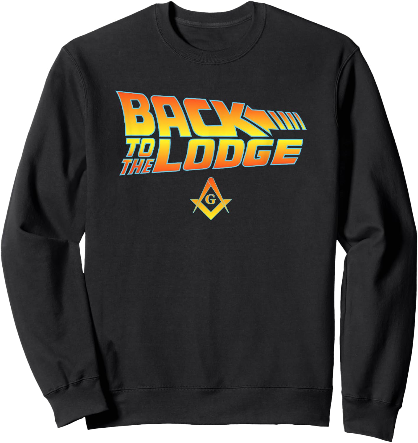 Back to The Lodge by Kuyang Freemason Sweatshirt - Sweatshirt | Black
