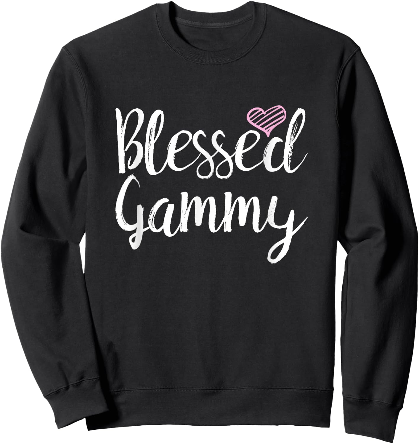 Blessed Gammy - Grandma Gifts Sweatshirt - Sweatshirt | Black