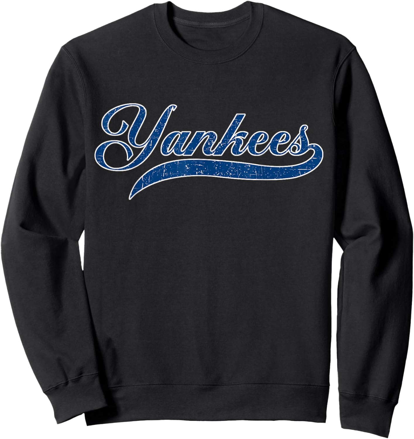 Yankees Vintage Retro Style, Classic 70s & 80s Yankees Sweatshirt - Sweatshirt | Black