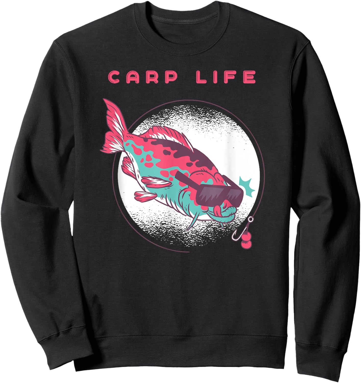 Carp fishing Sweatshirt - Sweatshirt | Black