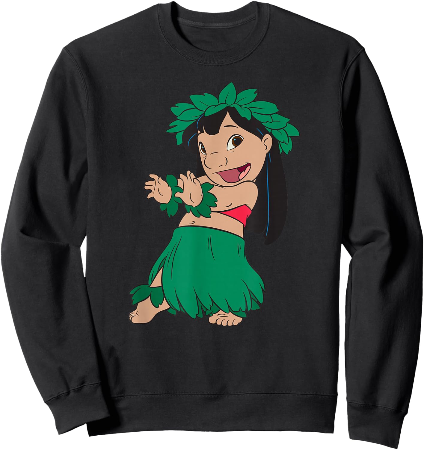 Disney Lilo & Stitch Hula Dance Sweatshirt - Sweatshirt | Black