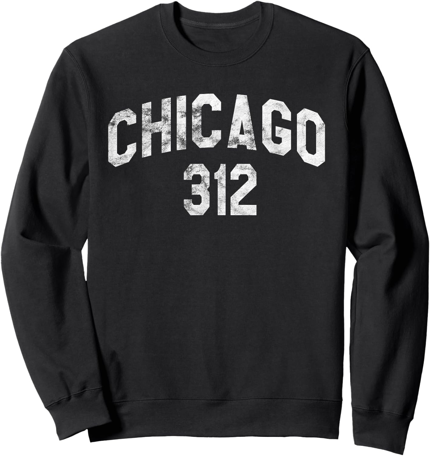 Chicago 312 Sweatshirt - Sweatshirt | Black