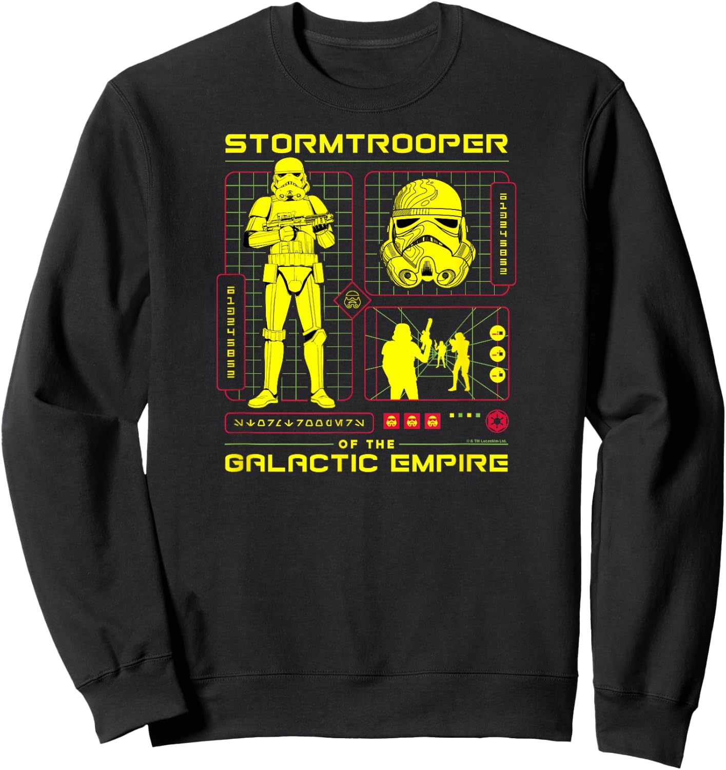 Star Wars - Stormtrooper Dark Digital Sweatshirt - Sweatshirt | Black