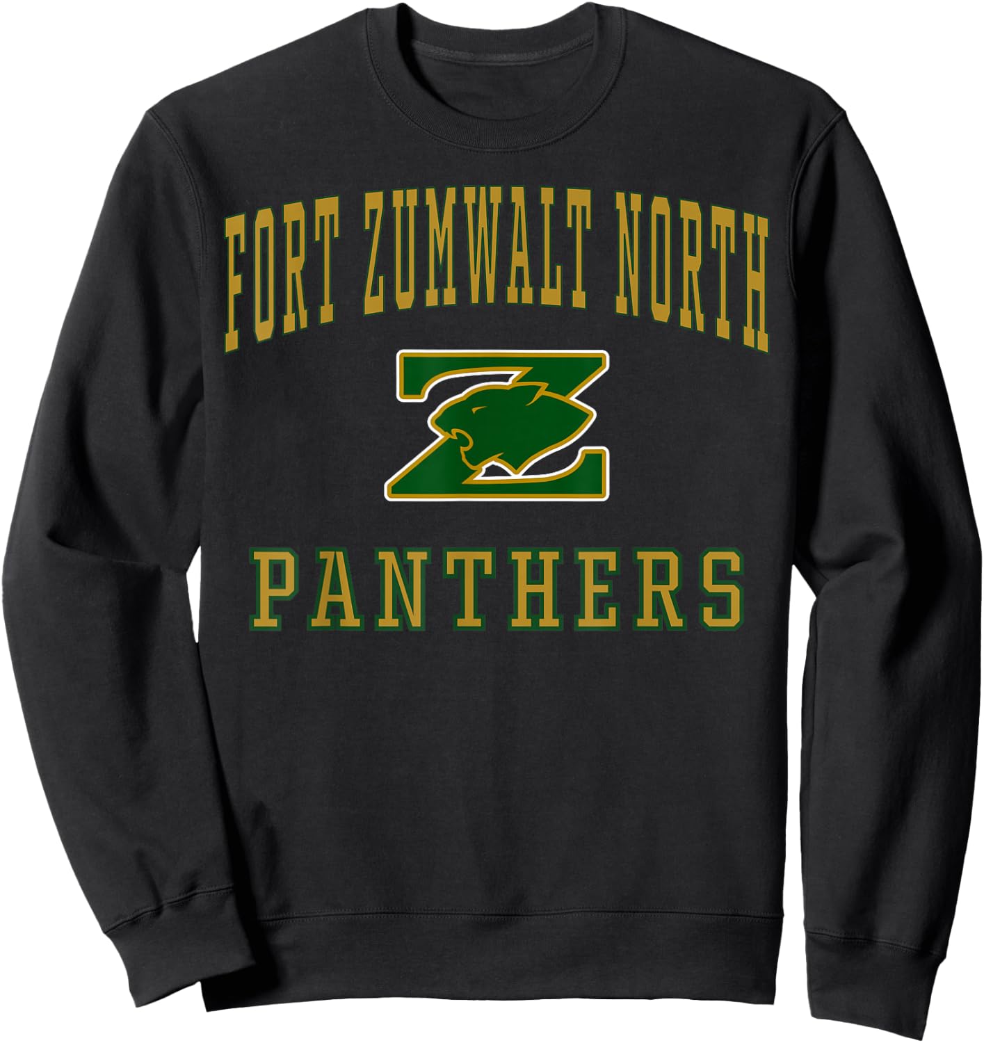 Fort Zumwalt North High School Panthers C1 Sweatshirt - Sweatshirt | Black