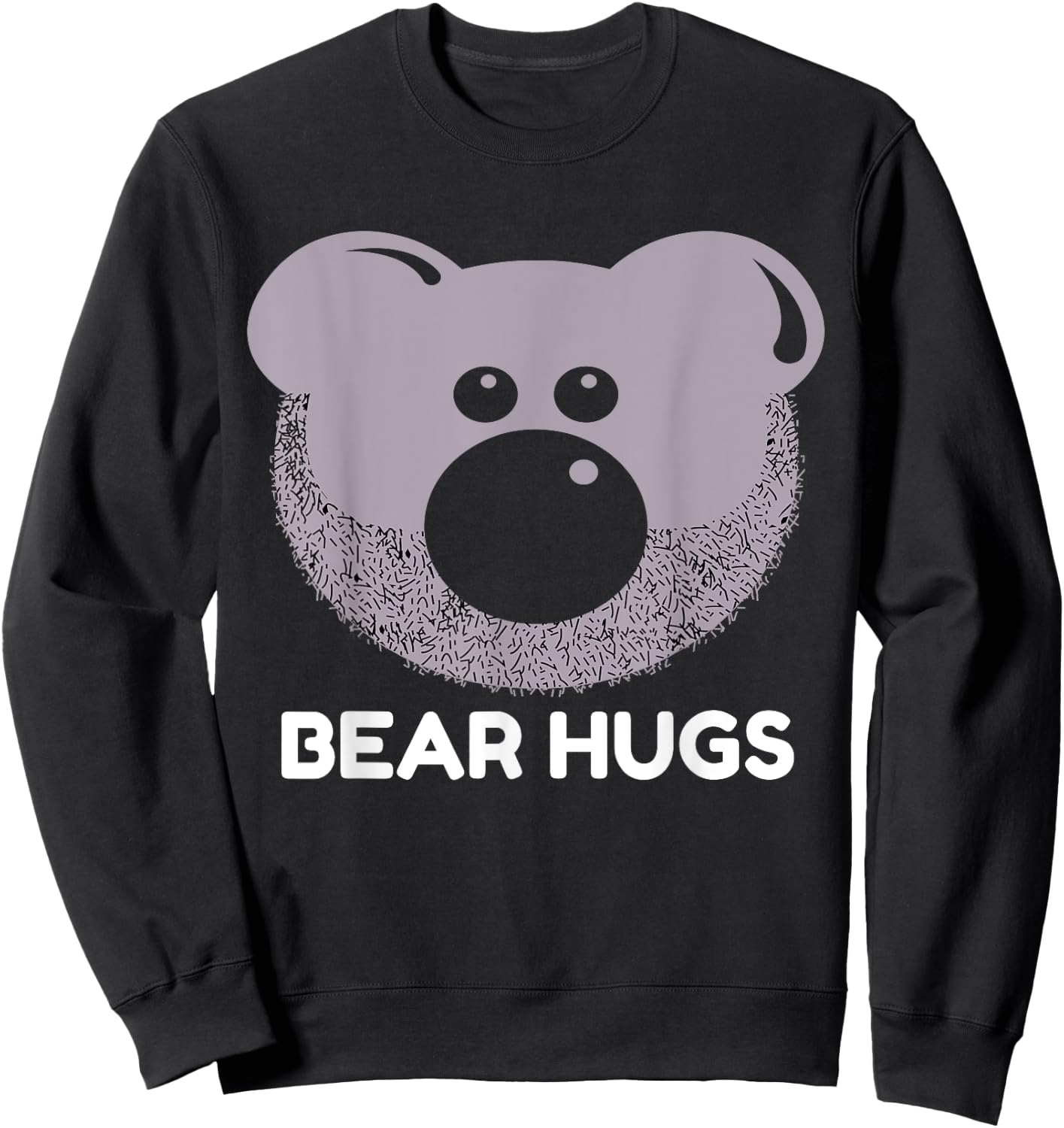 Gay Bear & Cub Woof Gay Pride Bear Hugs Gay Parade Sweatshirt - Sweatshirt | Black