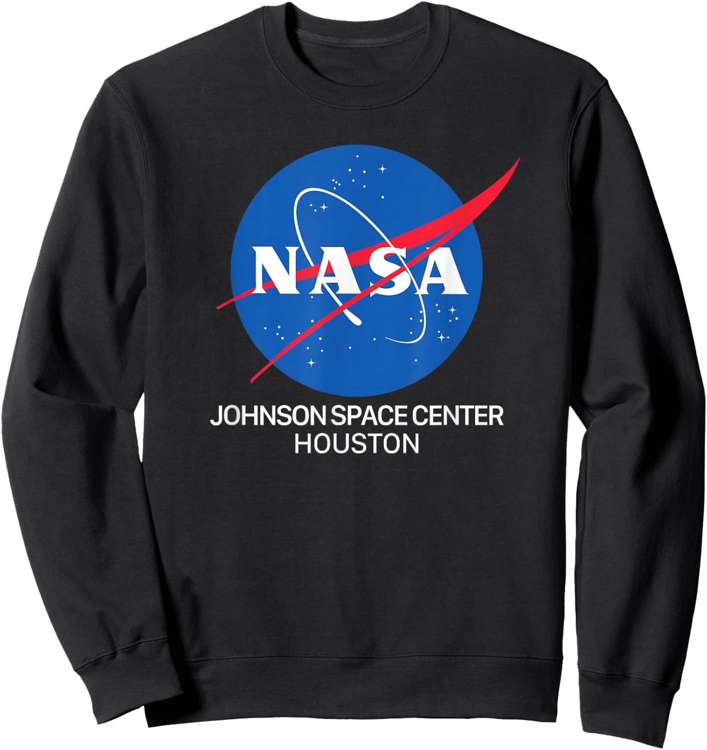 Johnson Space Center Houston - NASA Space Sweatshirt - Sweatshirt | Black