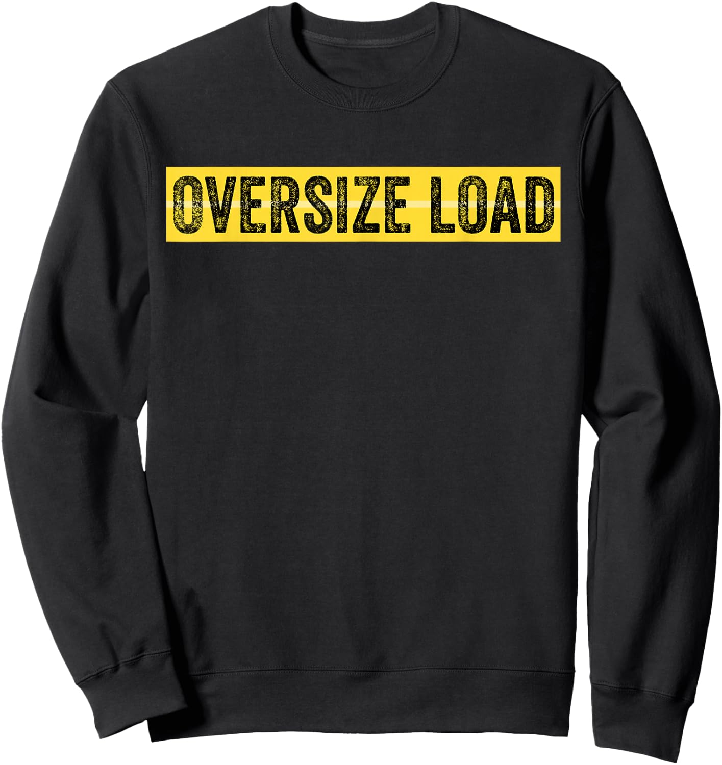 Oversize Load Sweatshirt - Sweatshirt | Black
