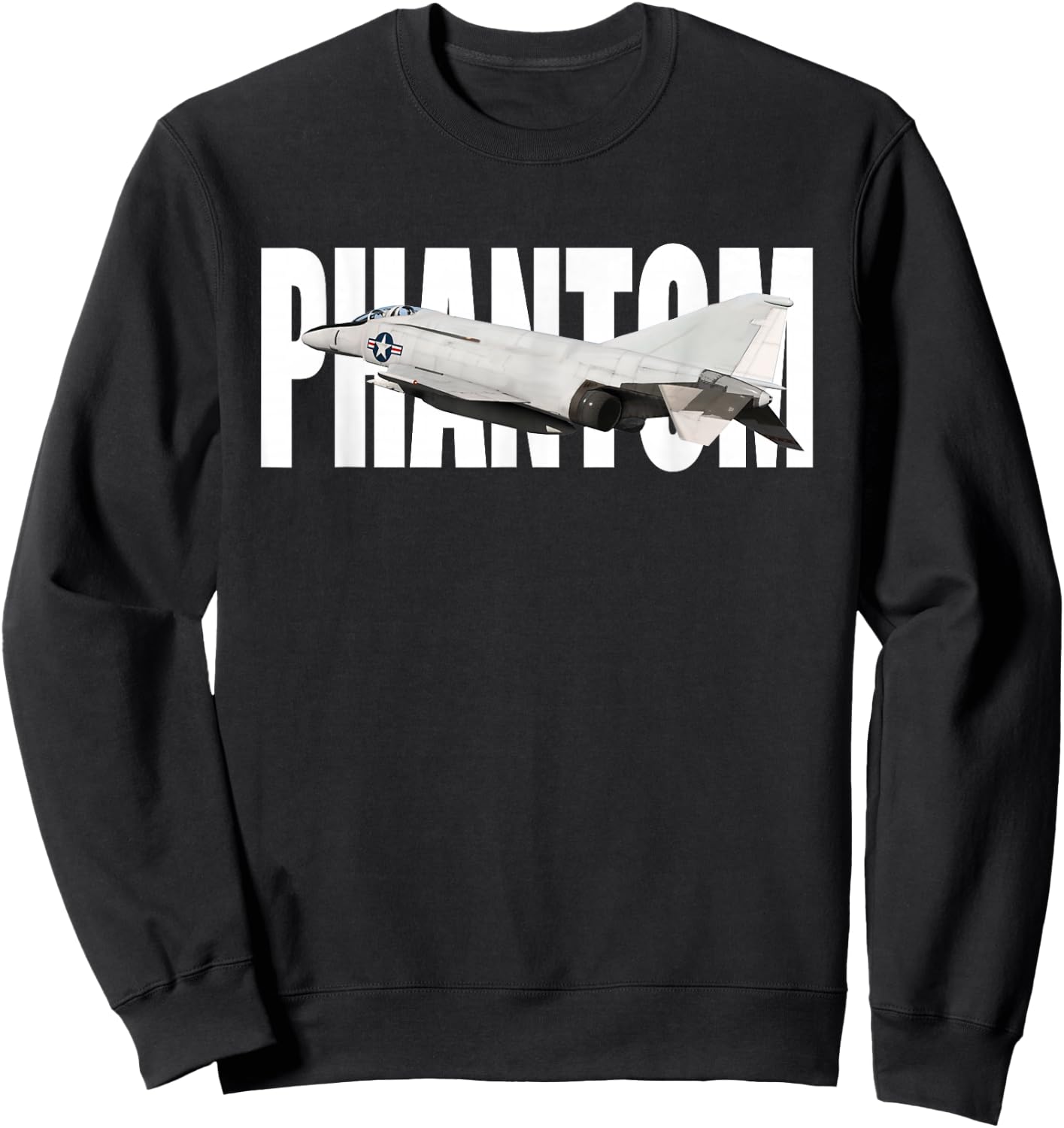 F-4 F4 Phantom 2 II Jet Fighter Plane Sweatshirt - Sweatshirt | Black