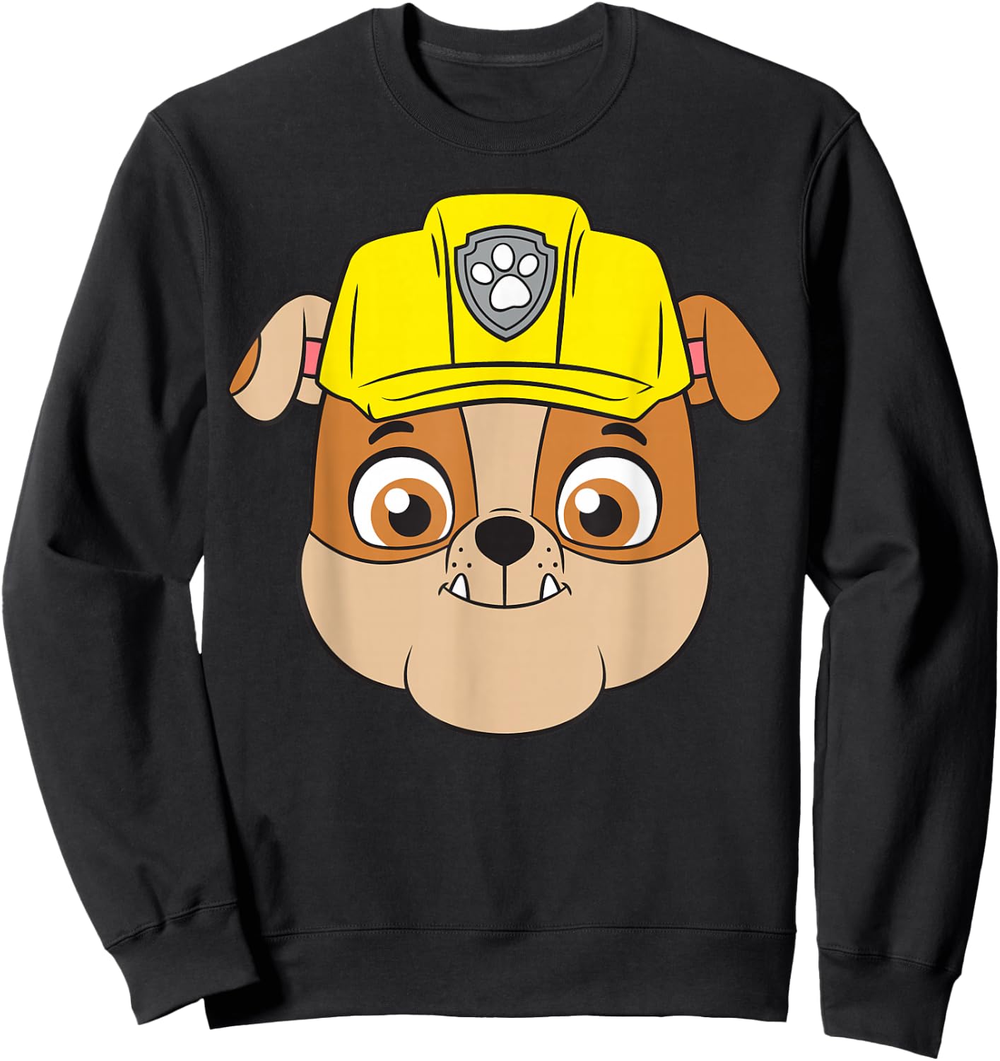 PAW Patrol Rubble Face Sweatshirt - Sweatshirt | Black