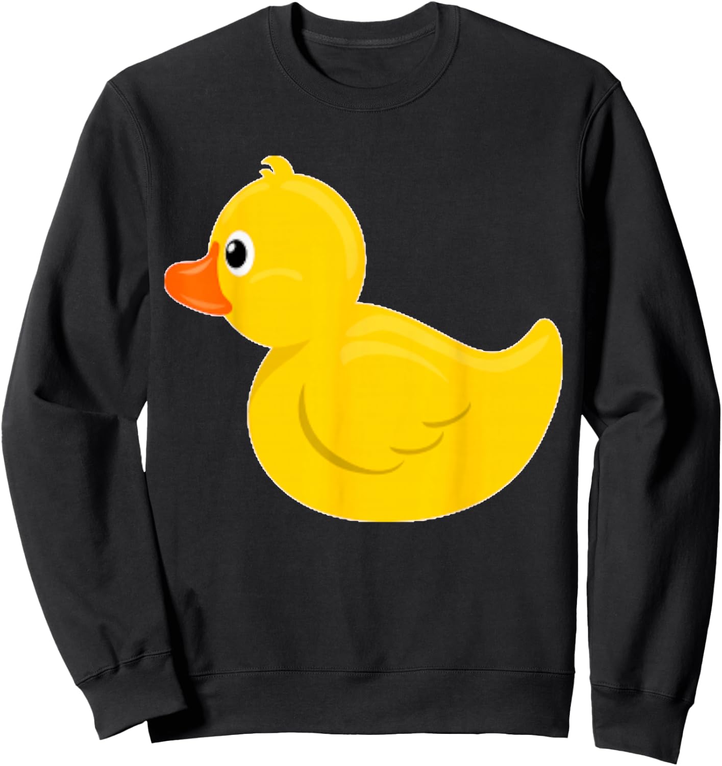 Stylish Rubber Ducky that comes in multiple colors Sweatshirt - Sweatshirt | Black