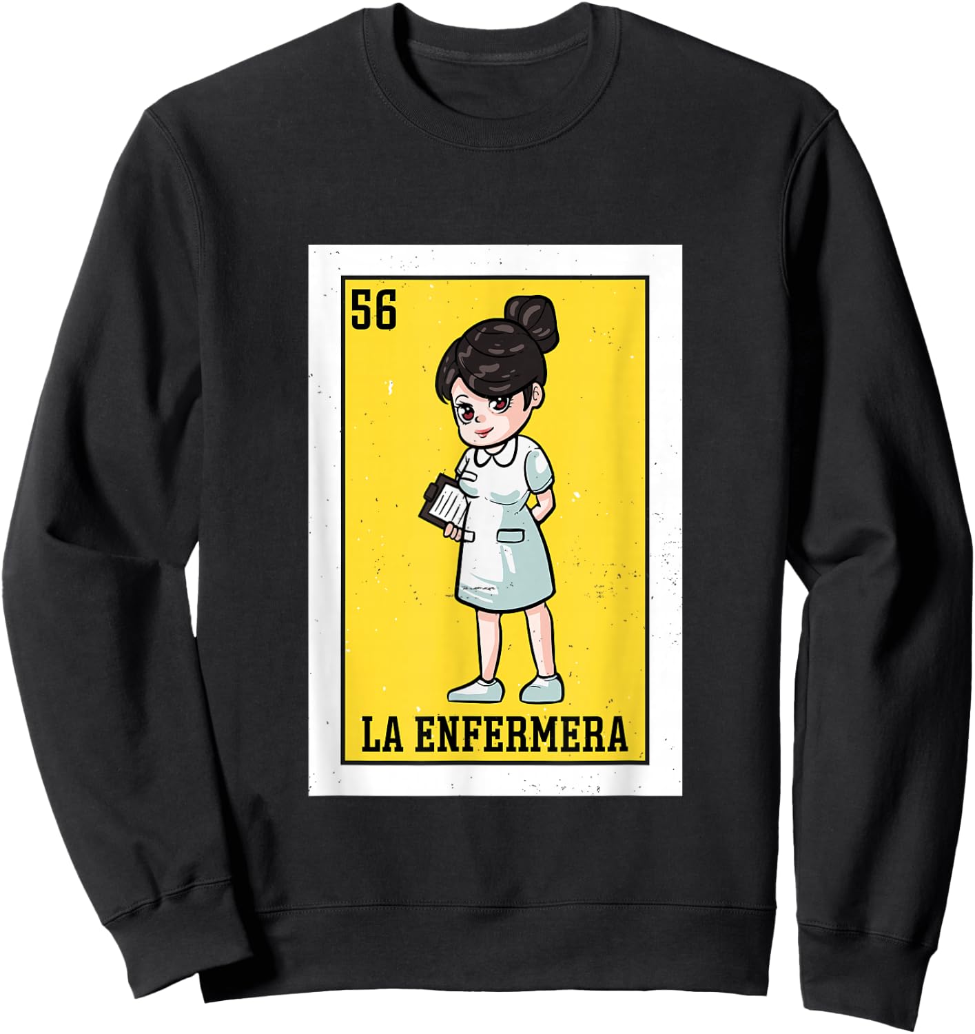 La Enfermera Sweatshirt - Sweatshirt | Black