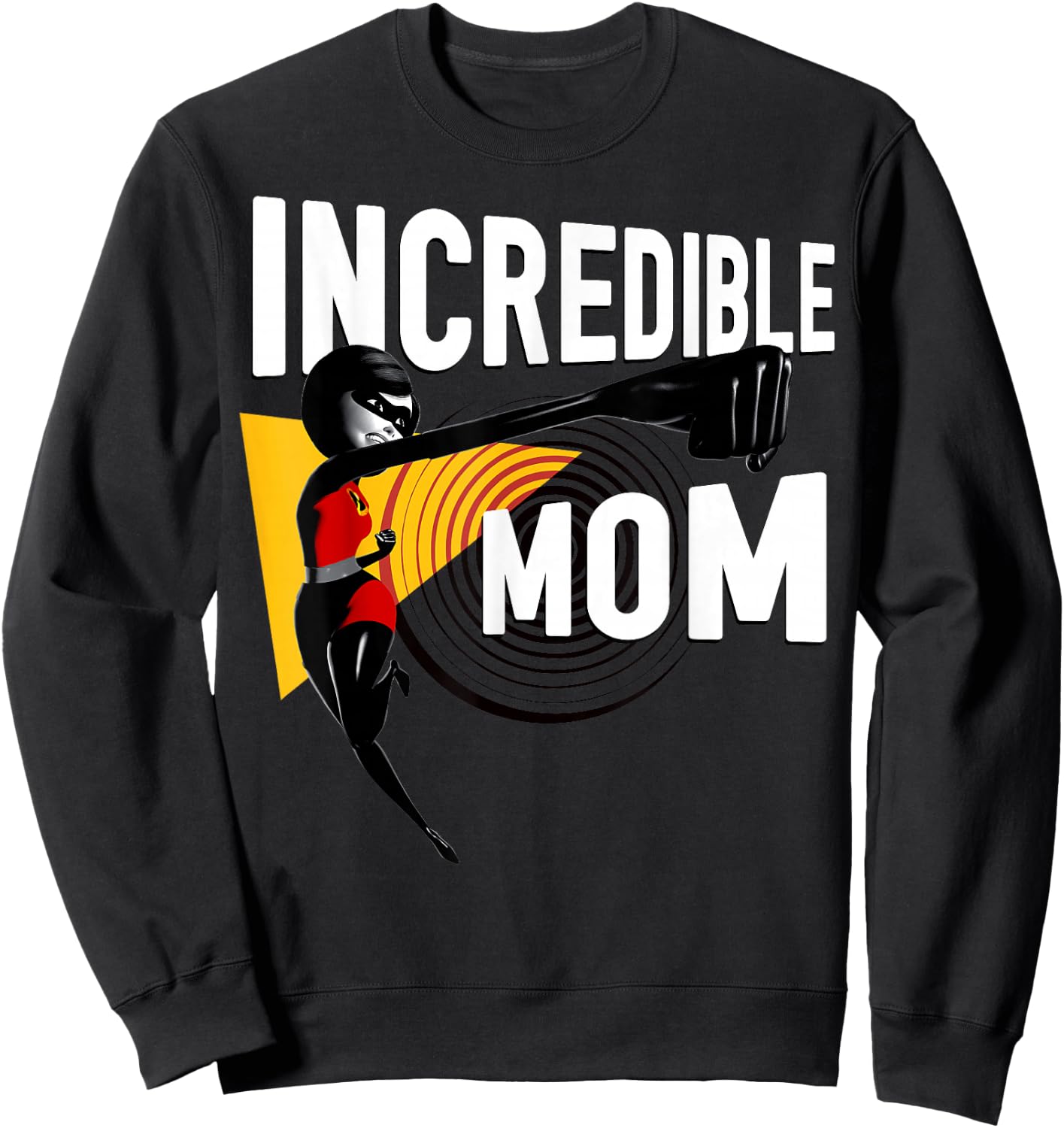 Disney Pixar Incredibles 2 Elastigirl Mom Graphic Sweatshirt - Sweatshirt | Black