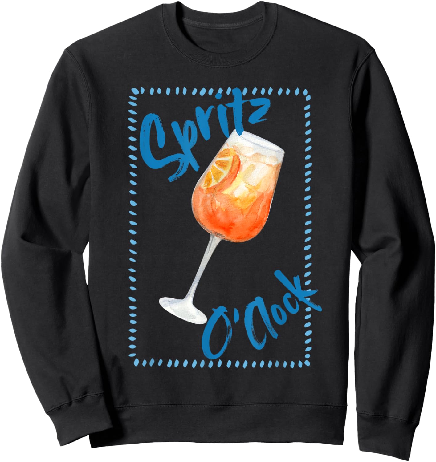 Spritz o'clock Feeling spritzy Spritz Club Sweatshirt - Sweatshirt | Black