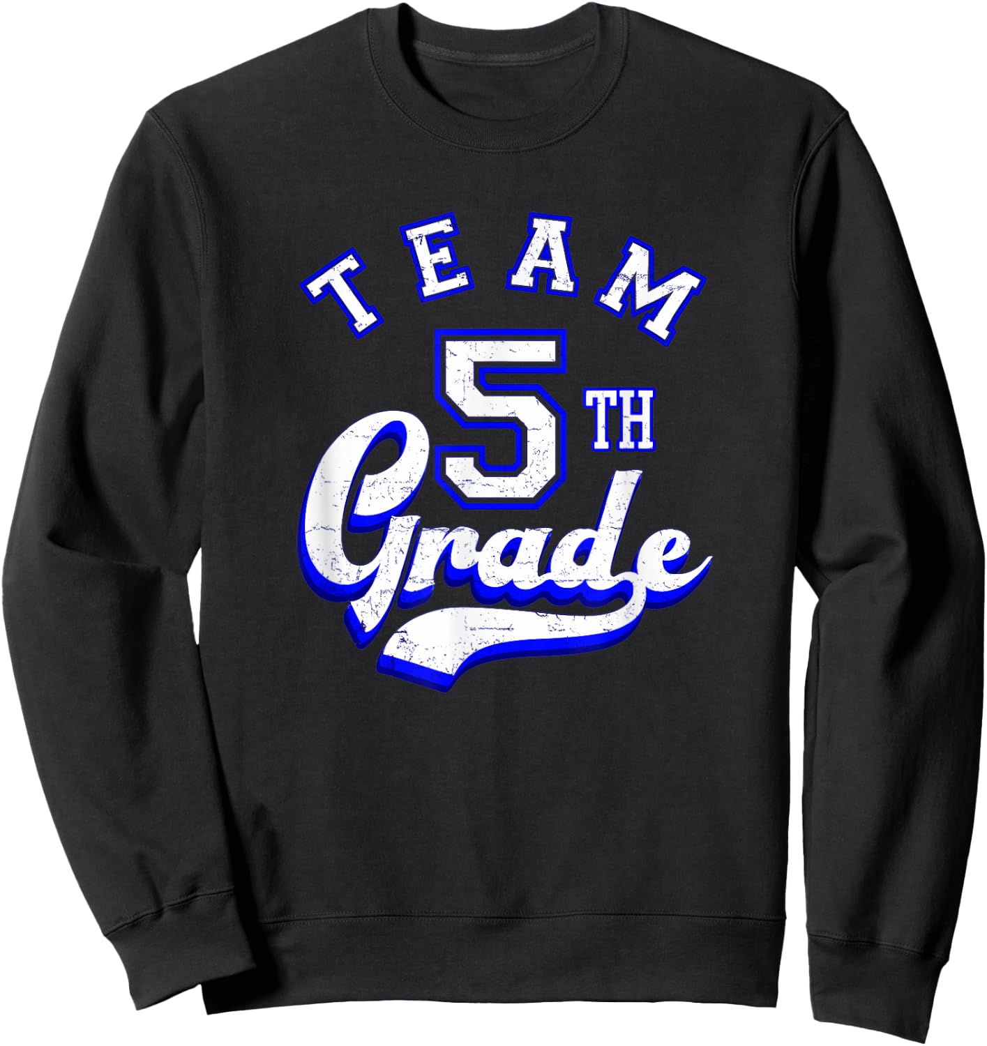 Team 5th Grade Fifth for Teacher or Students Women Kids Sweatshirt - Sweatshirt | Black