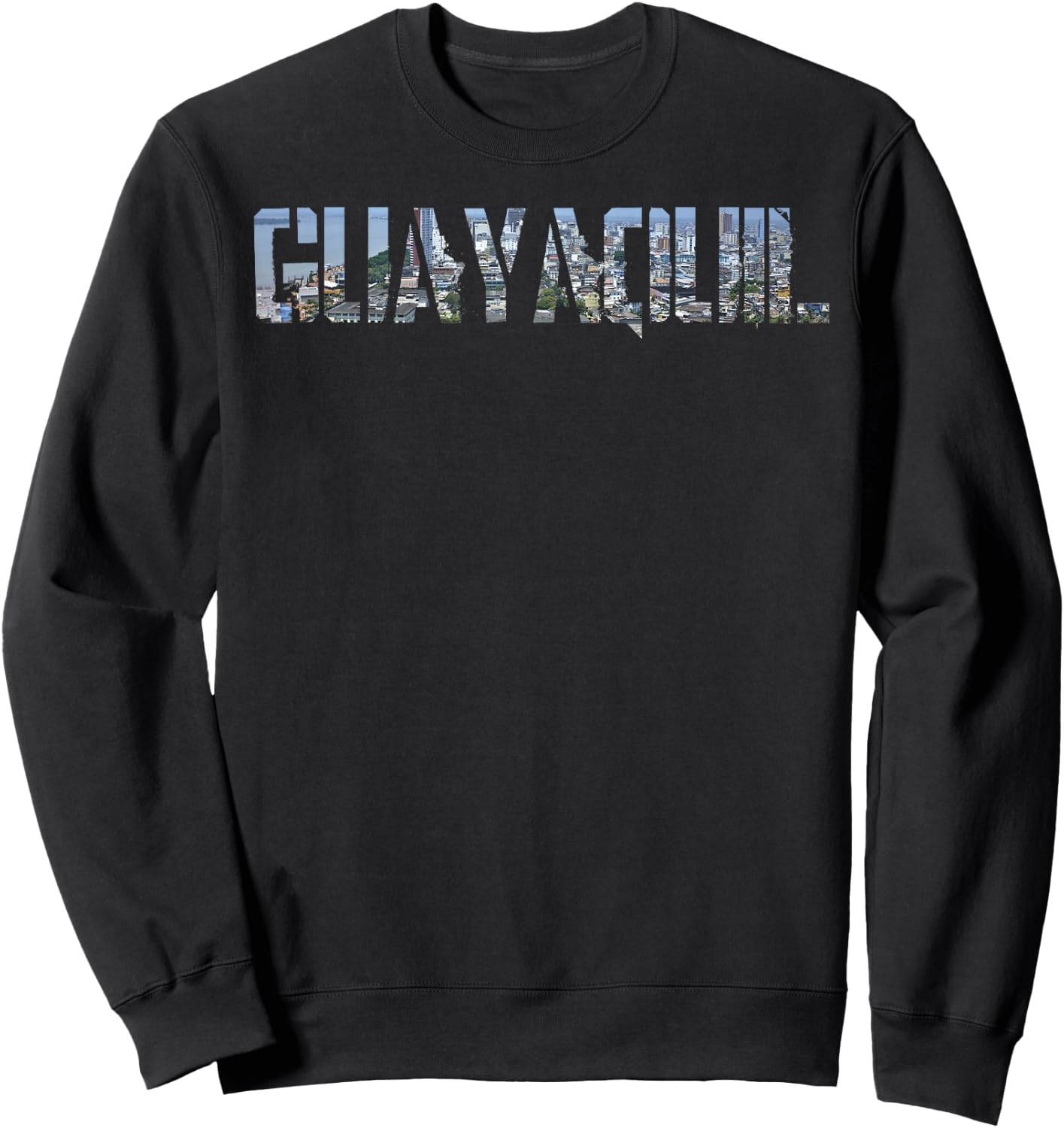 Guayaquil Ecuador t shirt Sweatshirt - Sweatshirt | Black