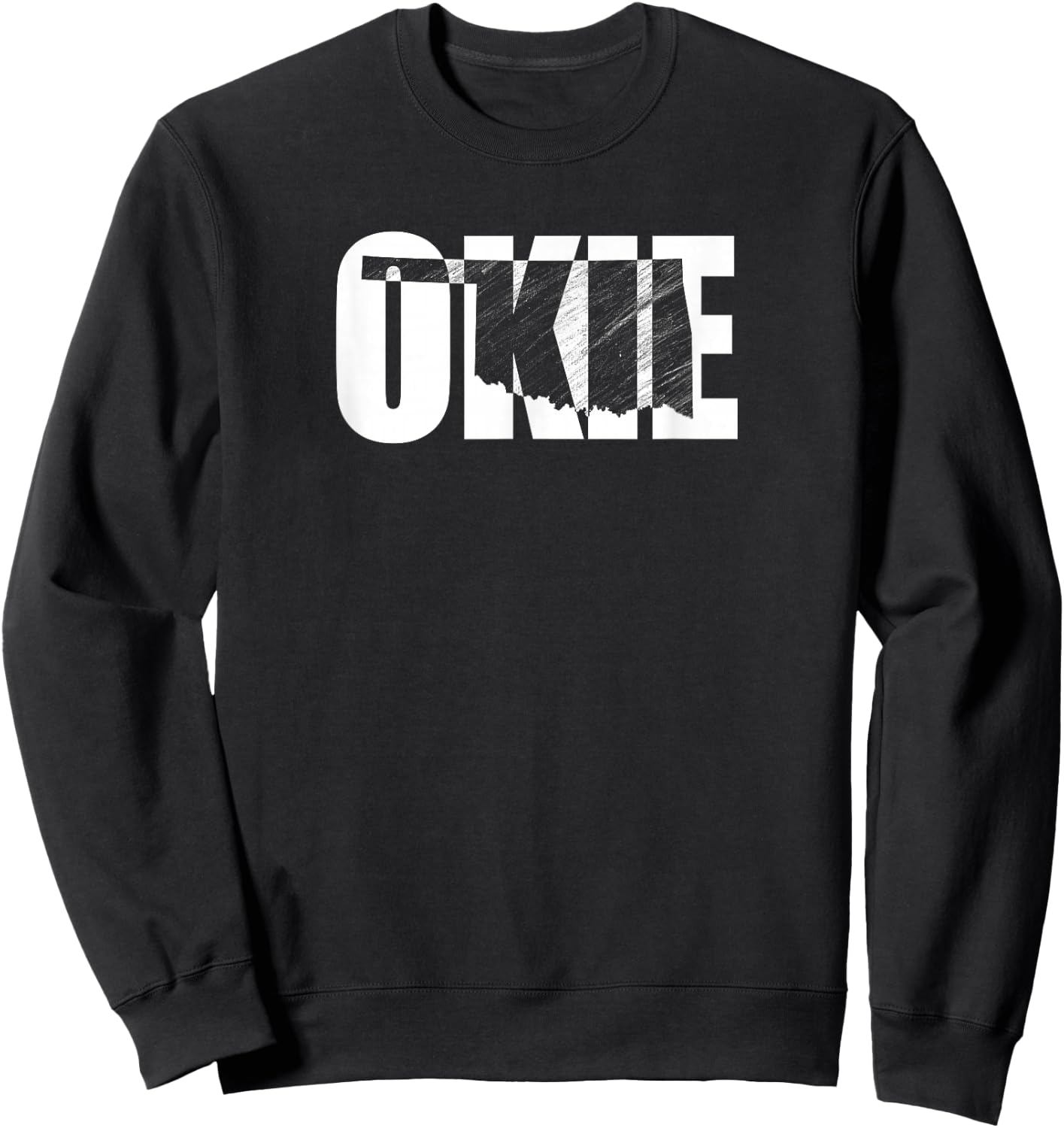Okie Oklahoma Proud Sweatshirt - Sweatshirt | Black