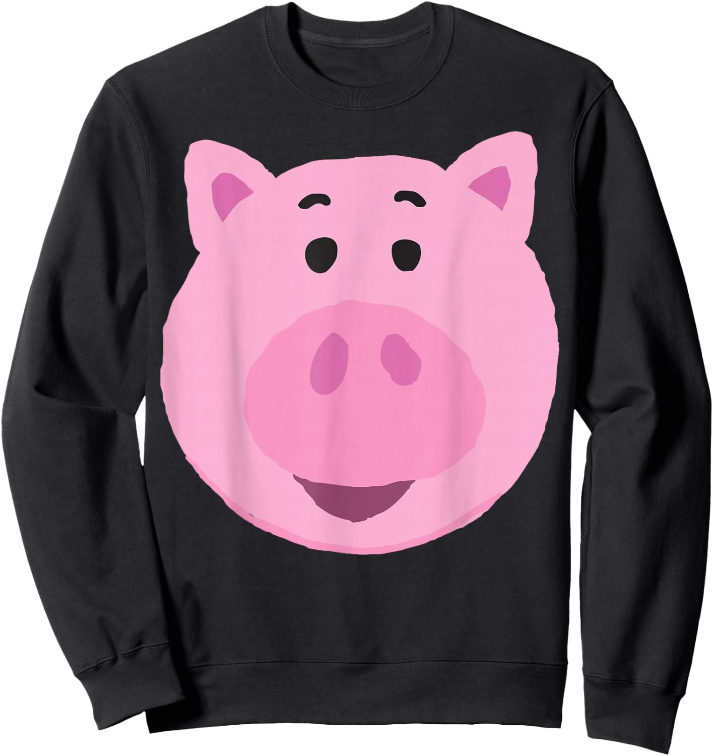 Disney Pixar Toy Story Hamm Big Face Sweatshirt - Sweatshirt | Black