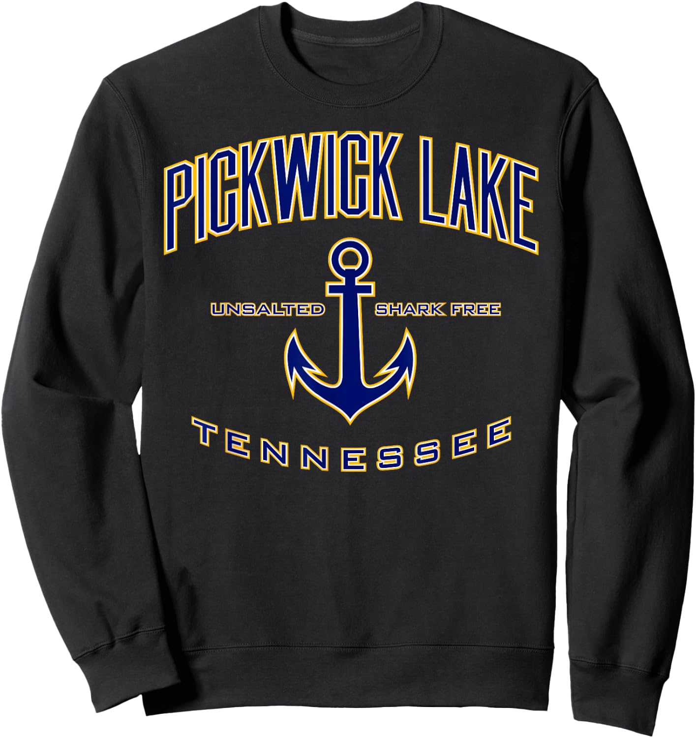 Pickwick Lake Shirt , Men, Girls & Boys Sweatshirt - Sweatshirt | Black