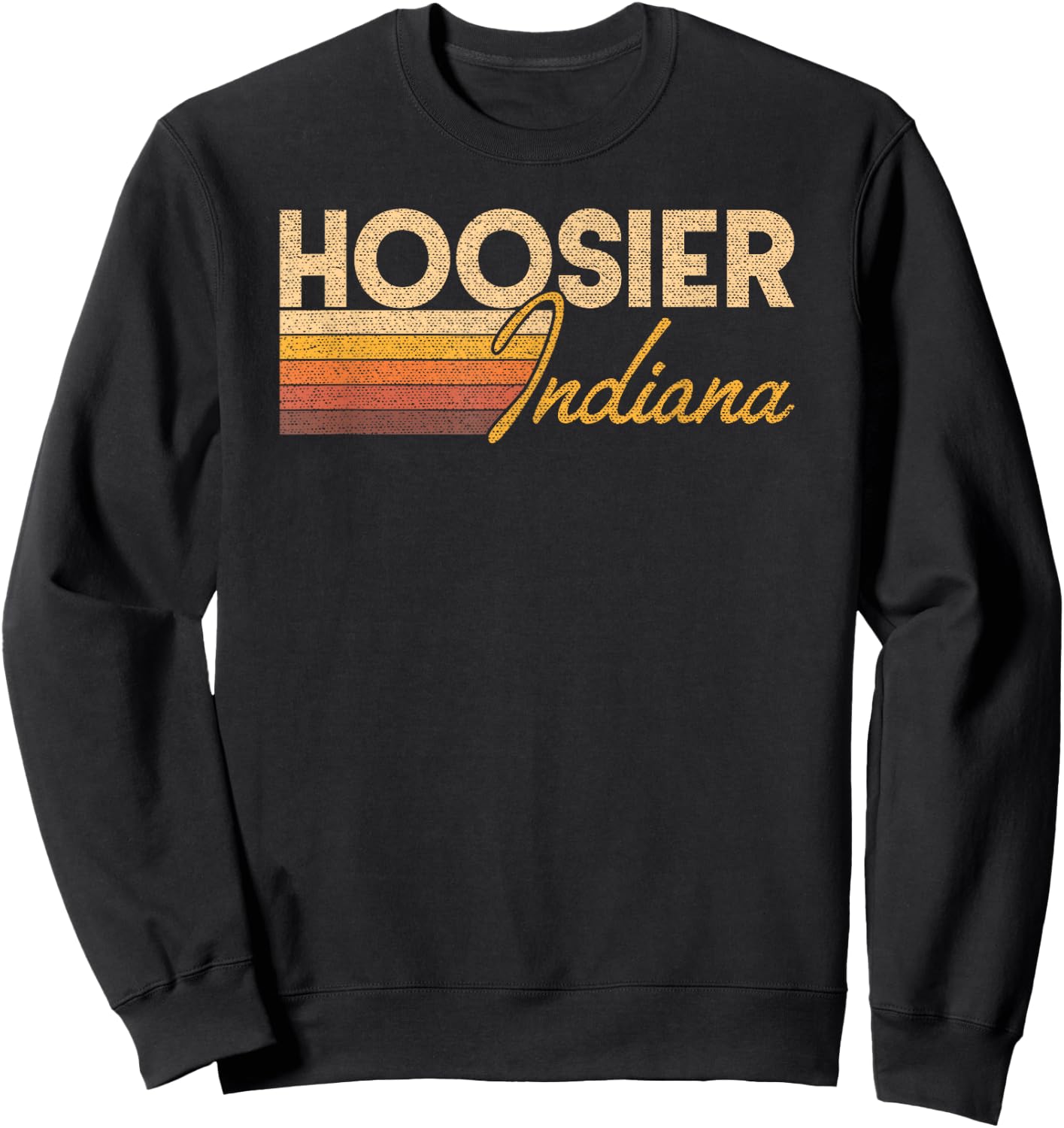 Hoosier Indiana Sweatshirt - Sweatshirt | Black