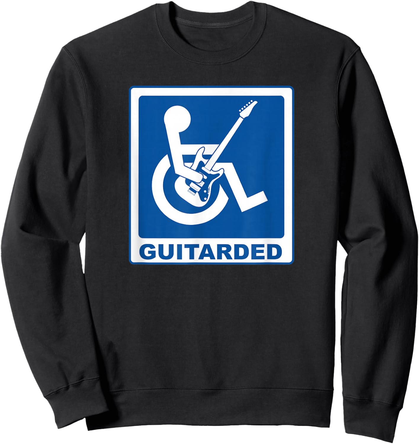 Guitarded - Men Women Sweatshirt - Sweatshirt | Black