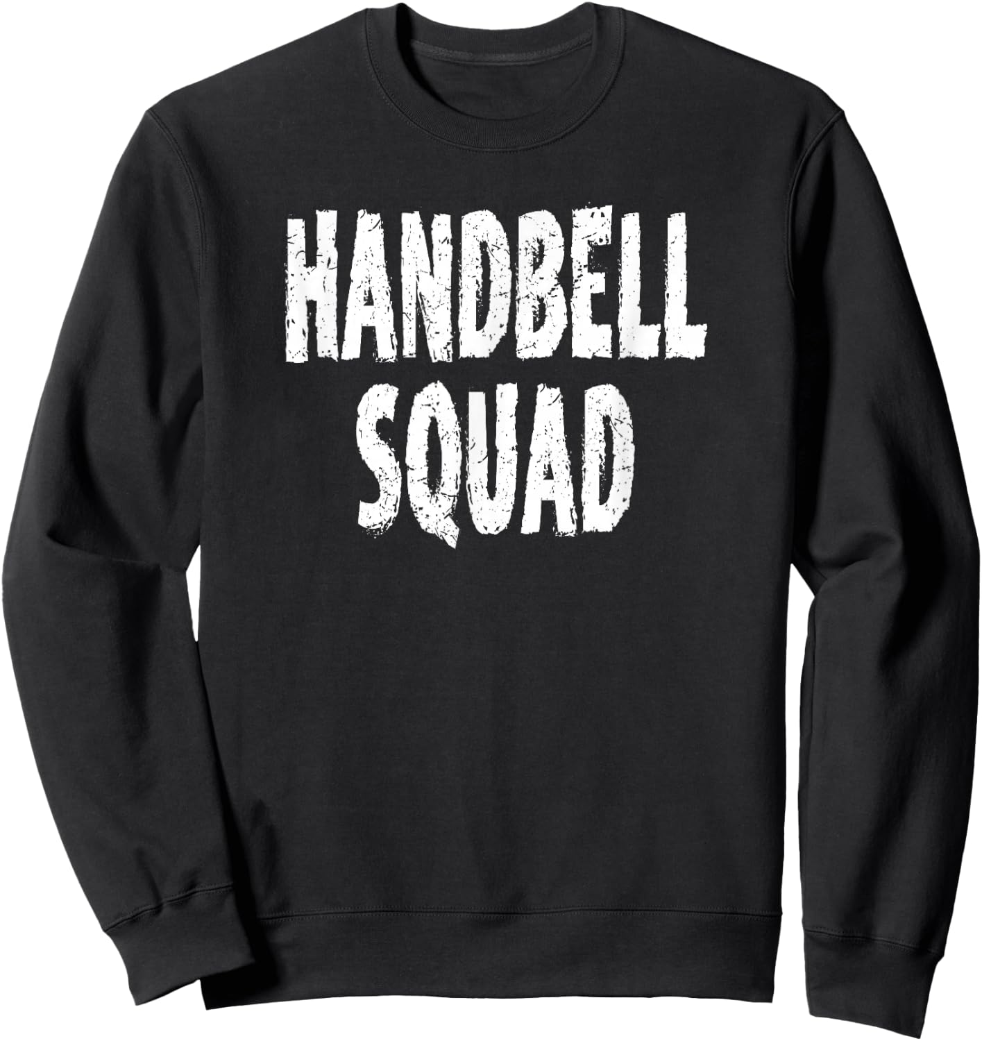 Vintage Handbell Squad Players Choir Director Sweatshirt - Sweatshirt | Black