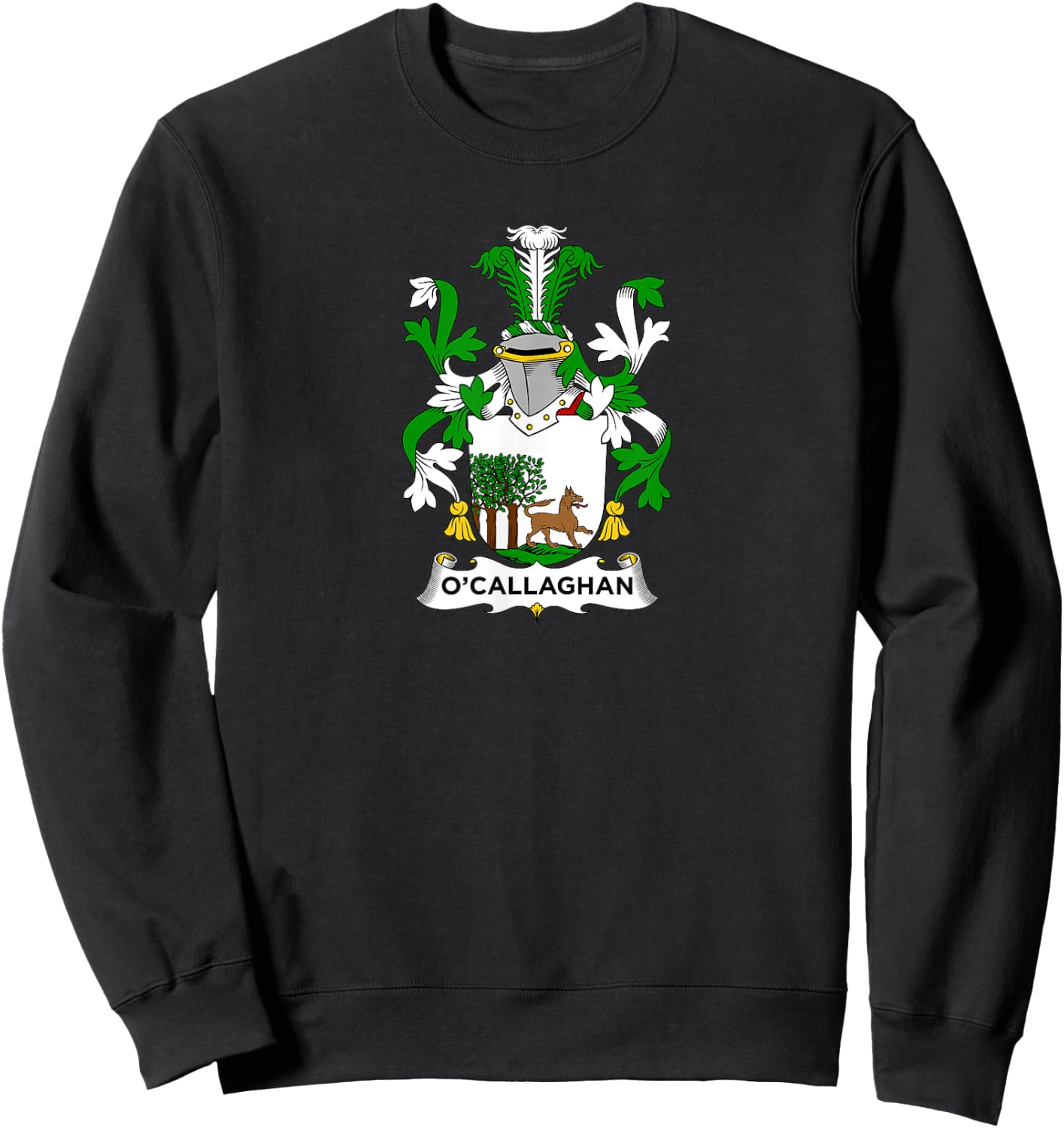 O'Callaghan Coat of Arms - Family Crest Sweatshirt - Sweatshirt | Black