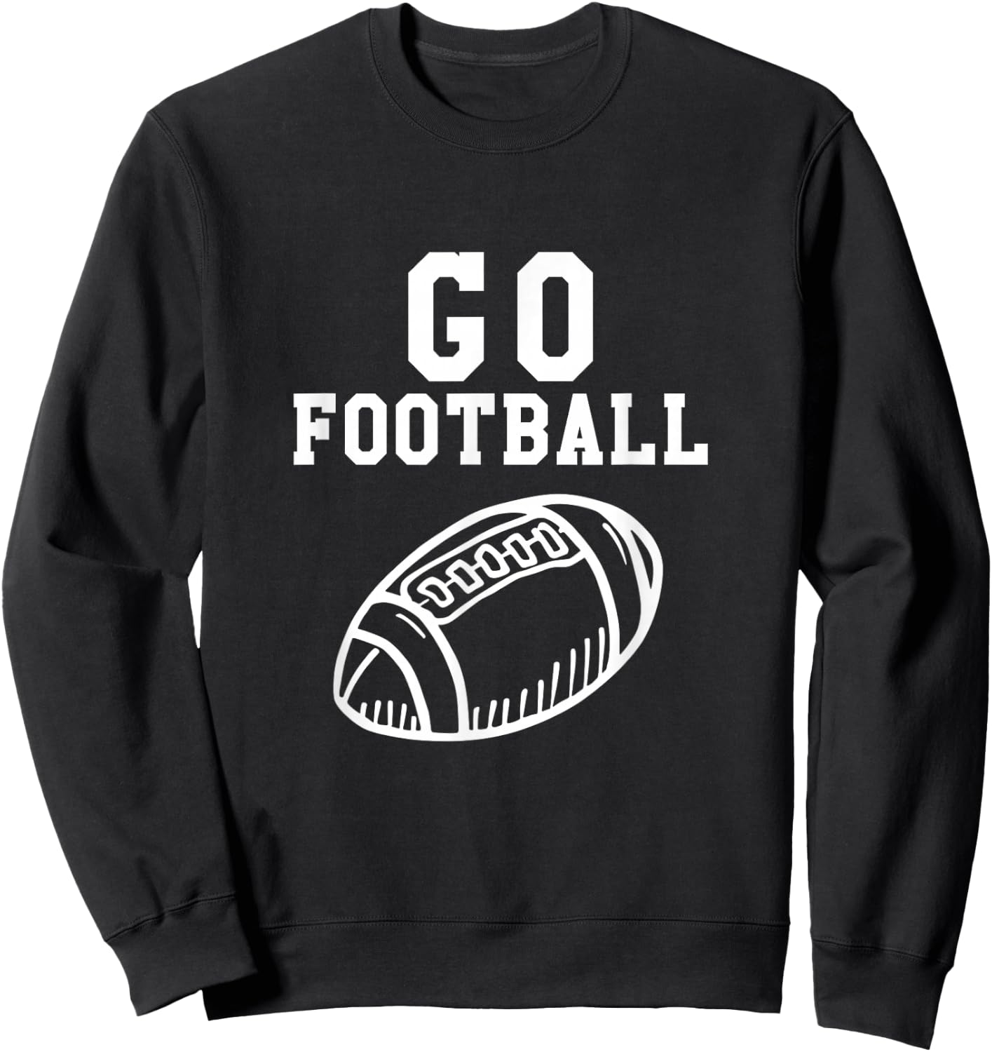 Go Football Sweatshirt - Sweatshirt | Black