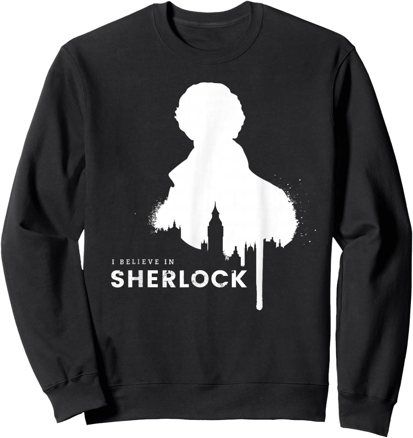 I Believe In Sherlock Sweatshirt - Sweatshirt | Black
