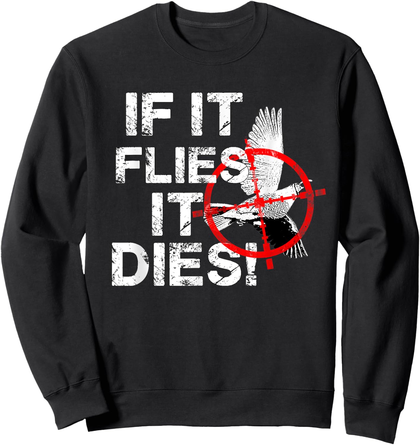 Quail Hunting Gift design - Upland Bird Hunters Gift Sweatshirt - Sweatshirt | Black