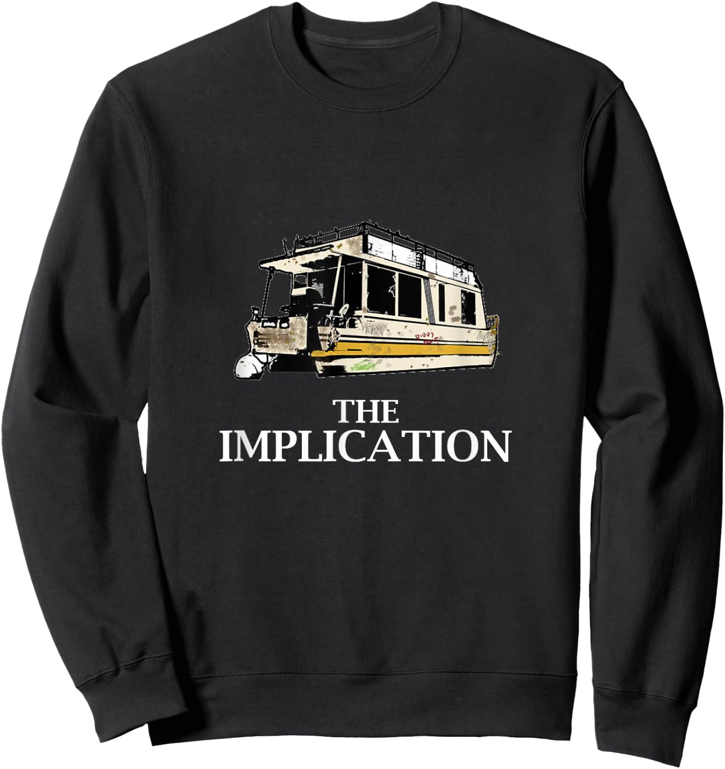 The Implication Sweatshirt - Sweatshirt | Black