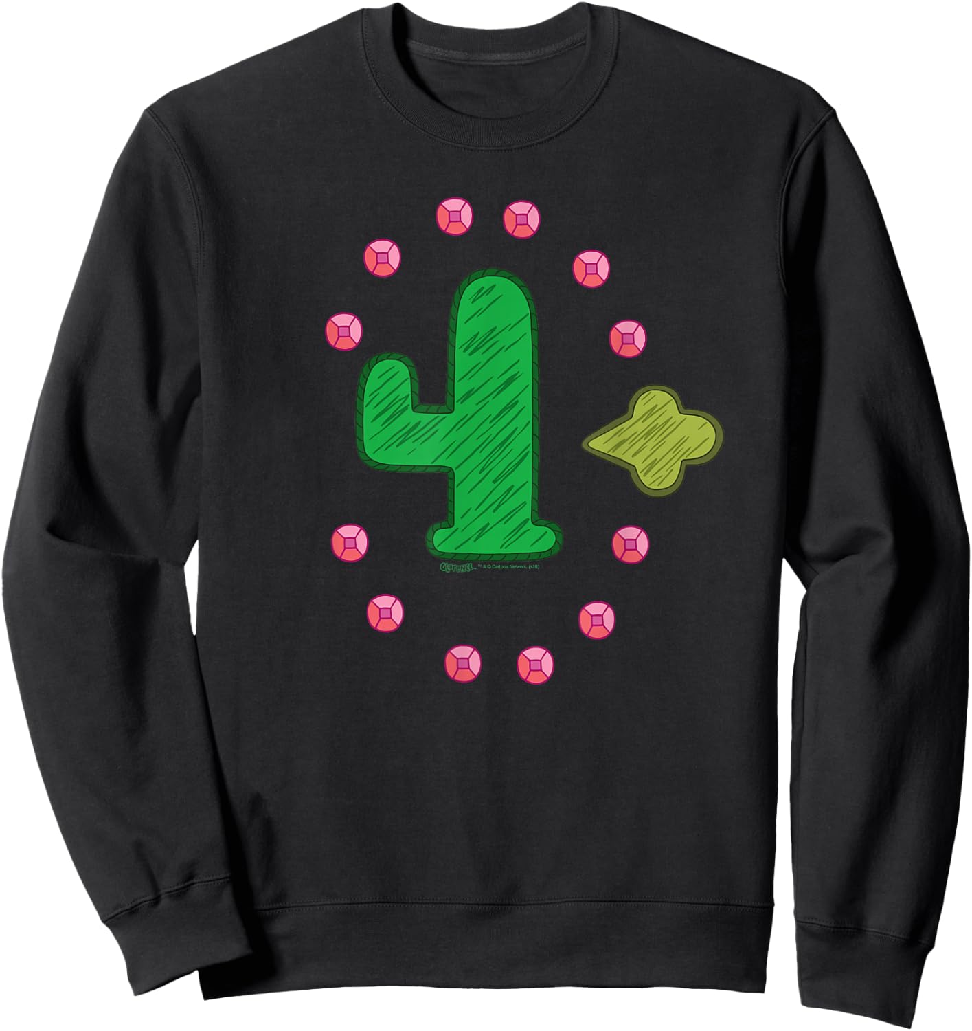 Clarence Freedom Cactus Sweatshirt - Sweatshirt | Black