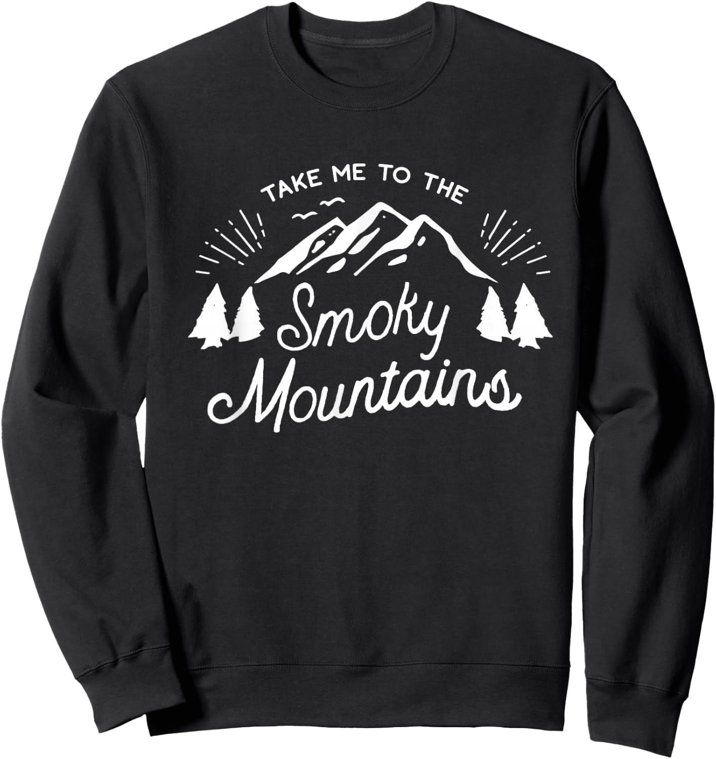 Gatlinburg Family Vacation - Smoky Mountains National Park Sweatshirt - Sweatshirt | Black