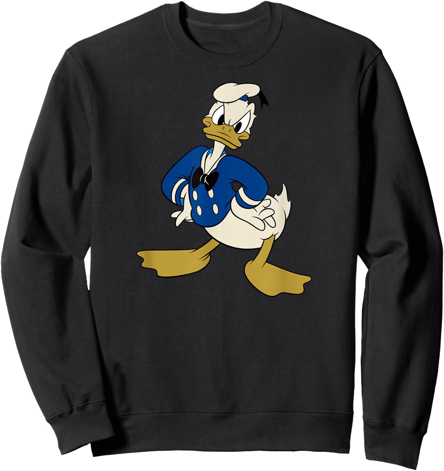 Donald Duck - Sassy Pose Sweatshirt - Sweatshirt | Black