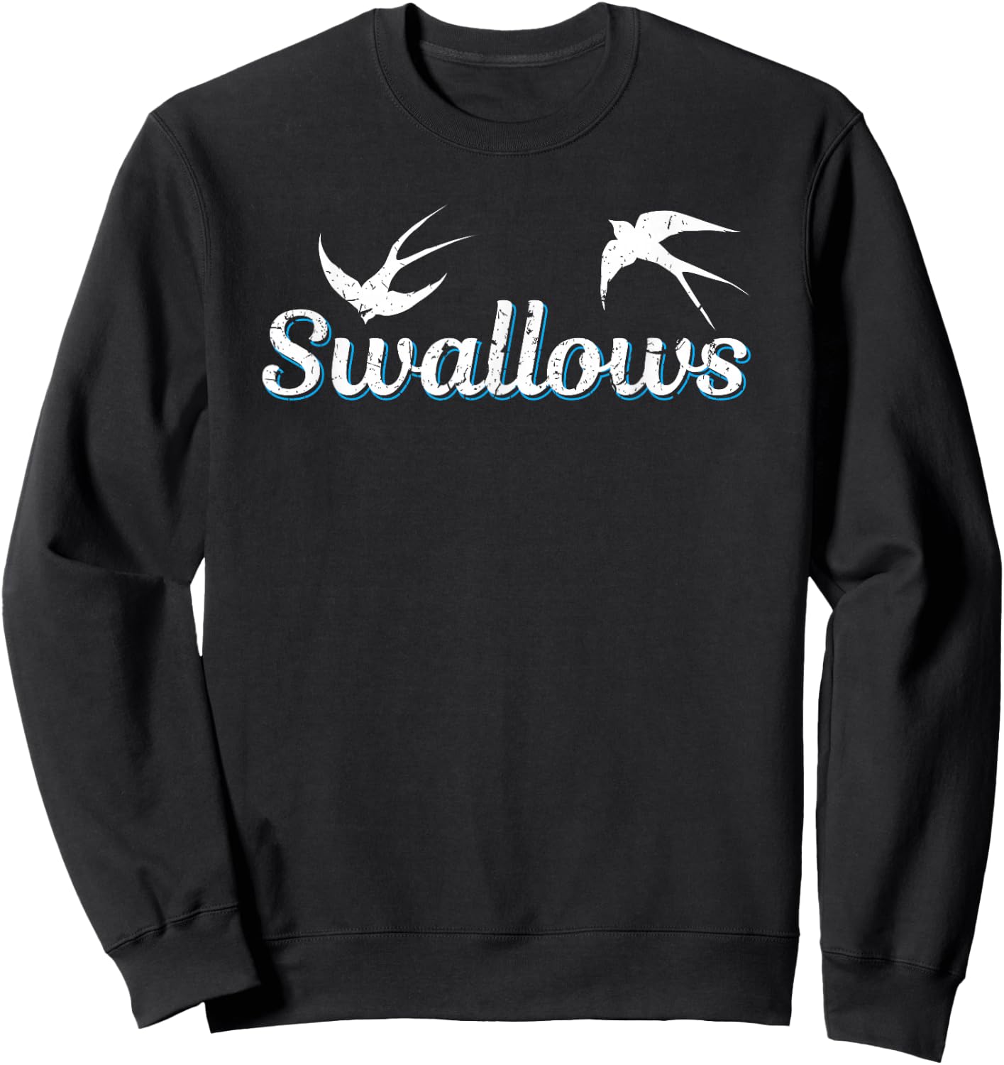 Spit or Swallow Funny Oral Sex BDSM Kinky Feitsh Swallows Sweatshirt - Sweatshirt | Black