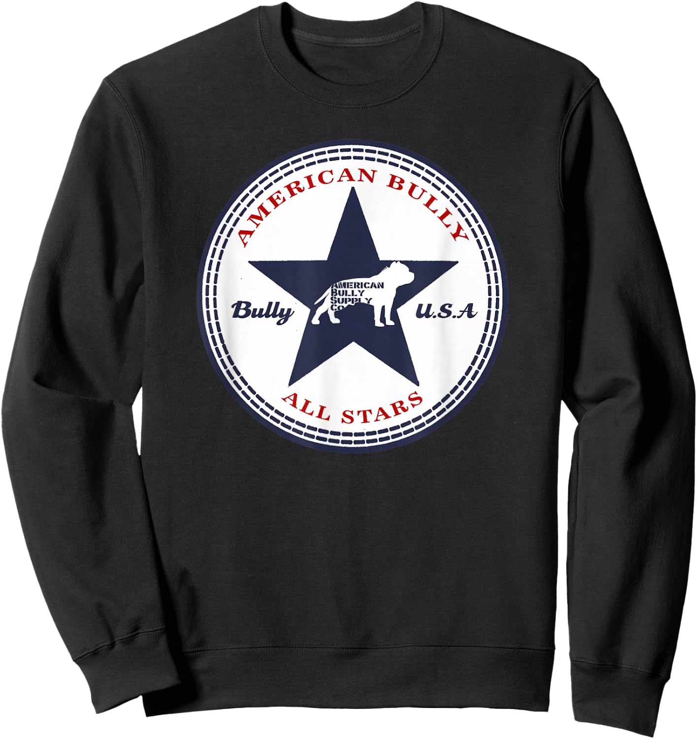 American Bully All Stars Bully U.S.A. Sweatshirt - Sweatshirt | Black