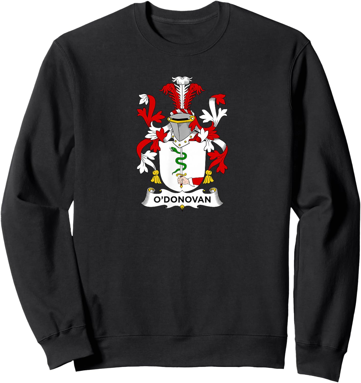 O'Donovan Coat of Arms - Family Crest Sweatshirt - Sweatshirt | Black