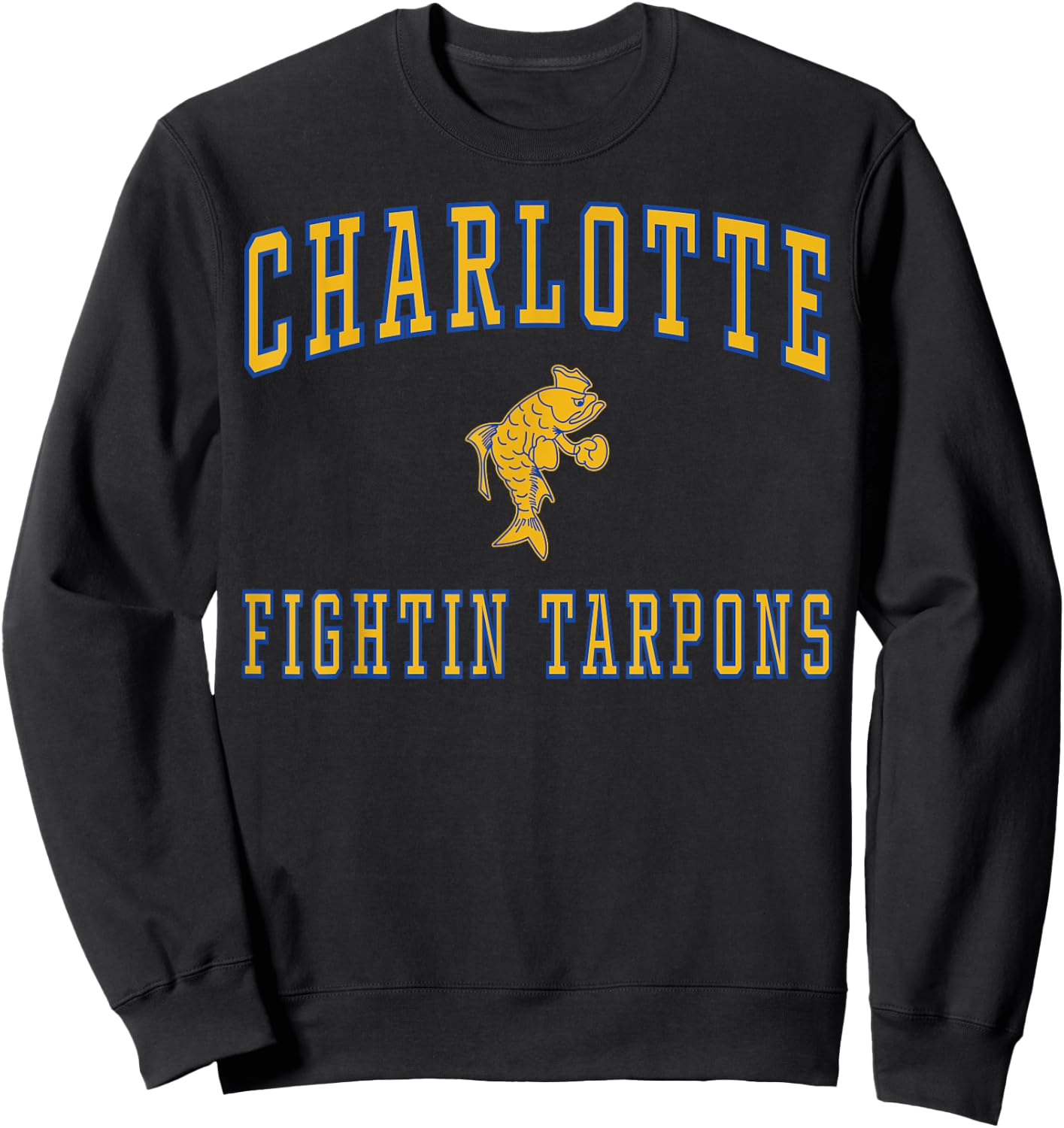 Charlotte High School Fighting Tarpons C1 Sweatshirt - Sweatshirt | Black
