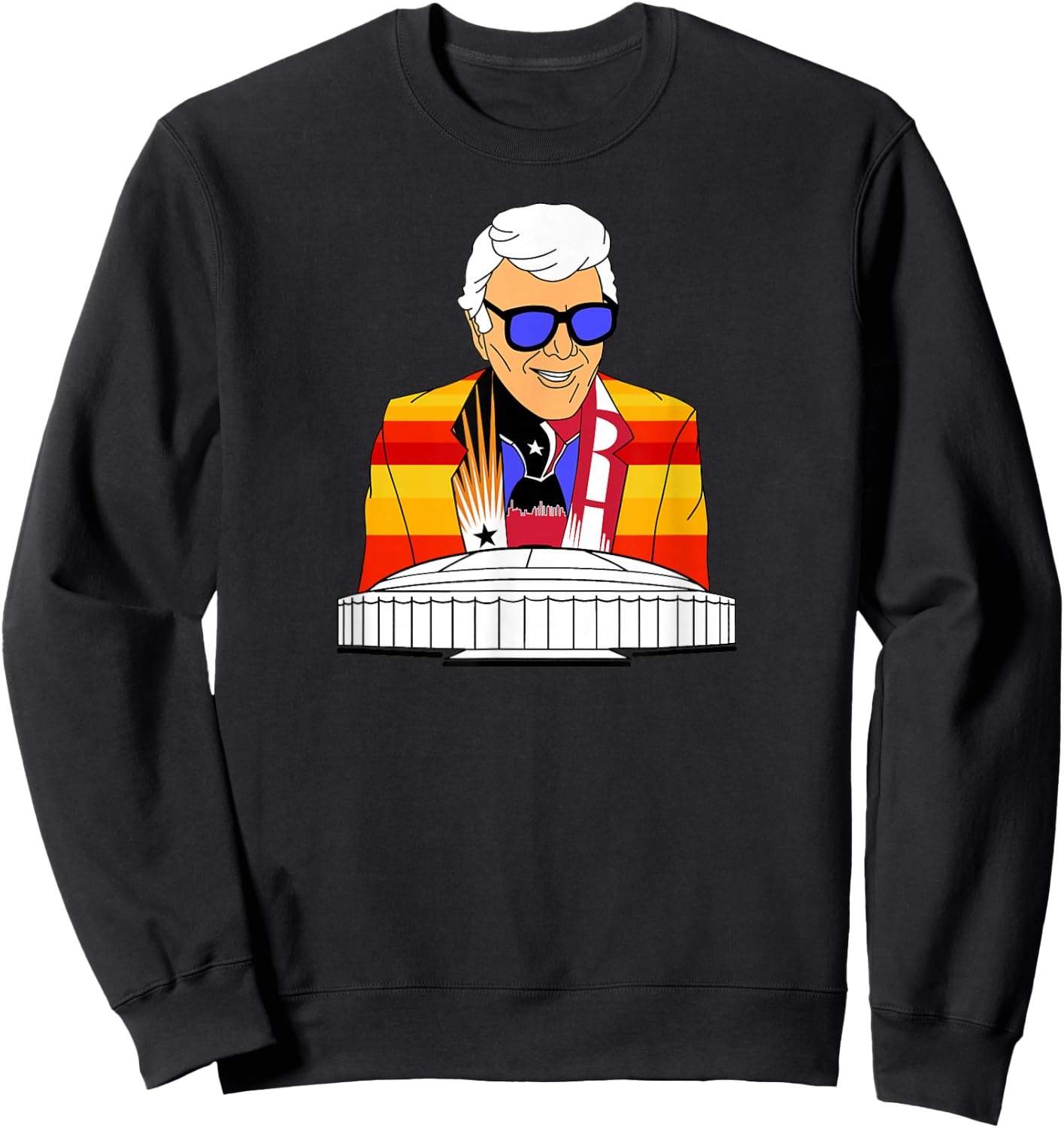 Marvin Zindler Houston Soccer Football Basketball Baseball Sweatshirt - Sweatshirt | Black