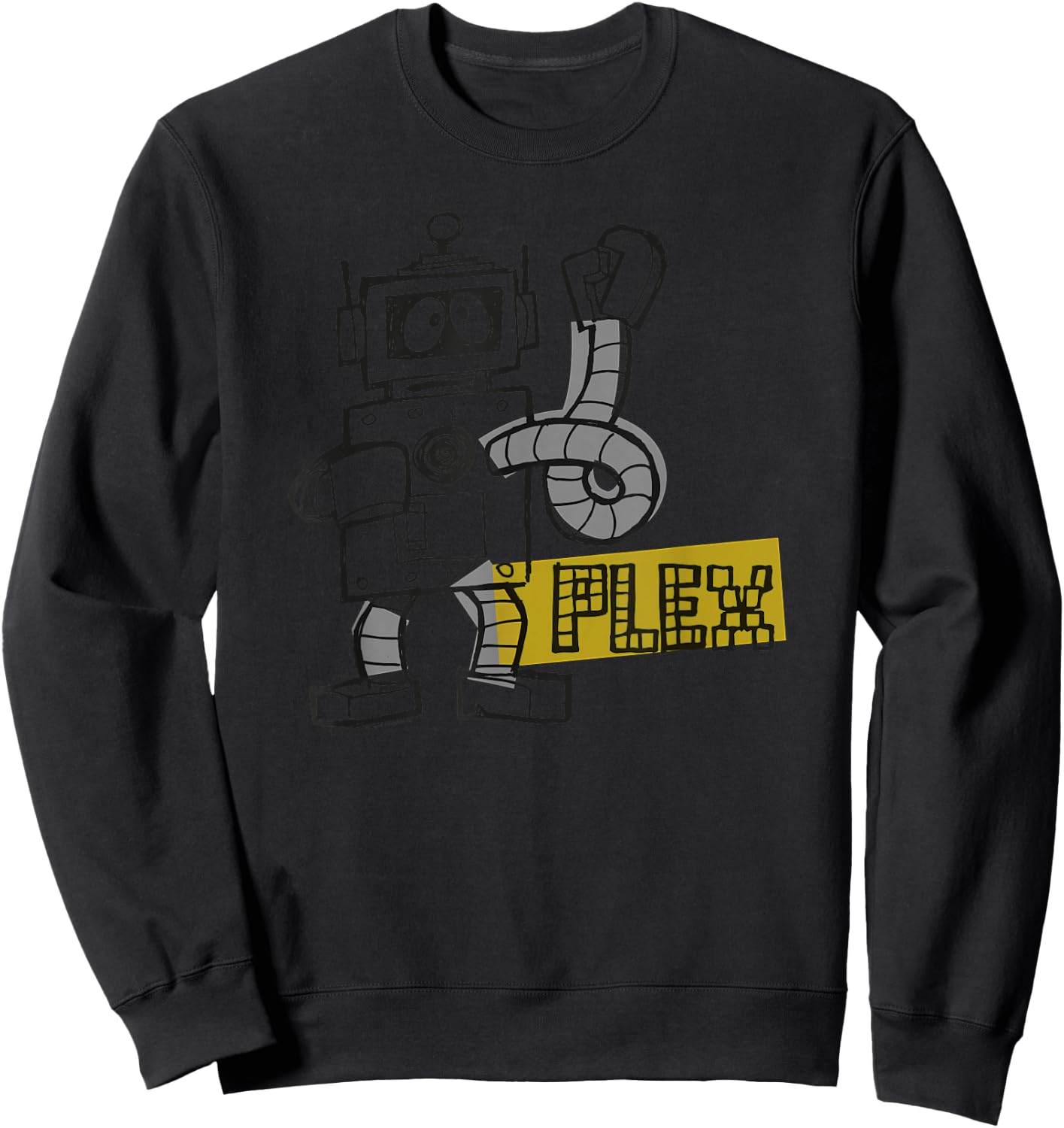 Yo Gabba Gabba - Sketch Plex Sweatshirt - Sweatshirt | Black
