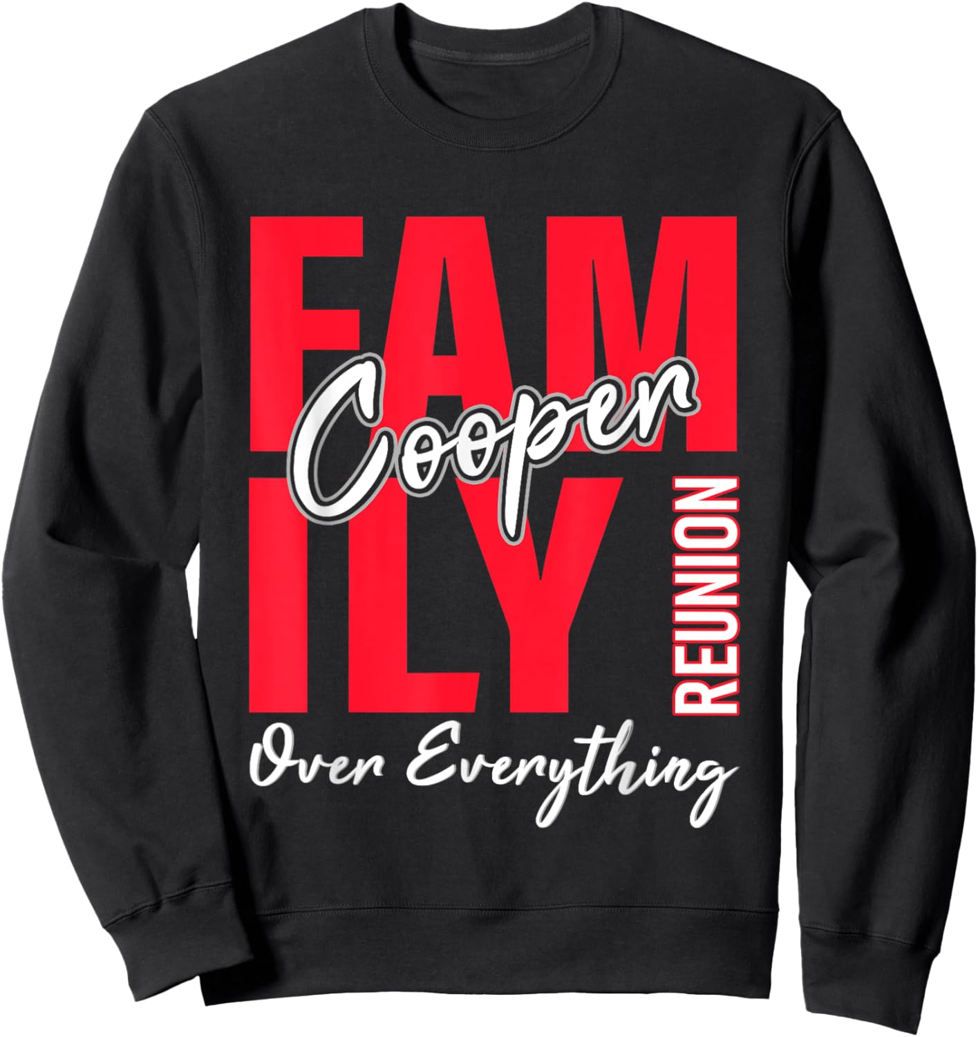 Cooper Family Gathering Sweatshirt - Sweatshirt | Black